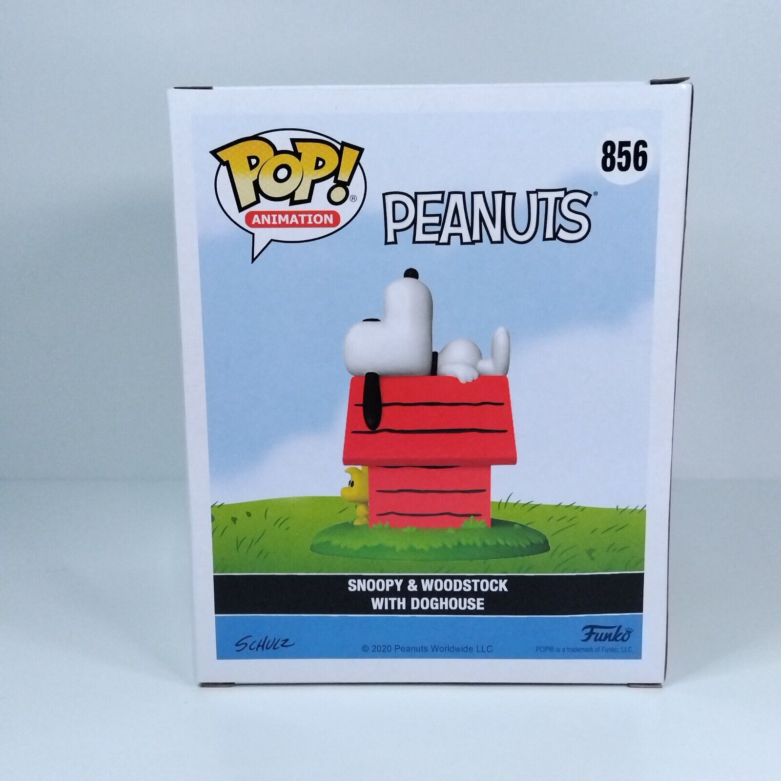 Funko Pop! Animation Peanuts Snoopy & Woodstock with Doghouse #856