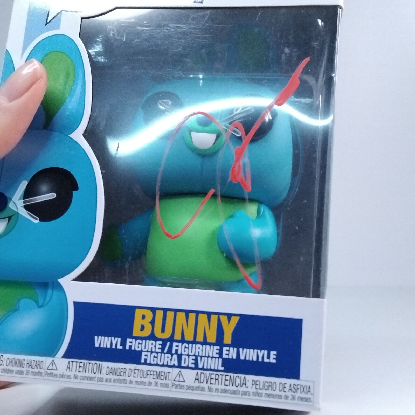 Funko Pop! Disney Toy Story Bunny Signed Jordan Peele COA #532 WS