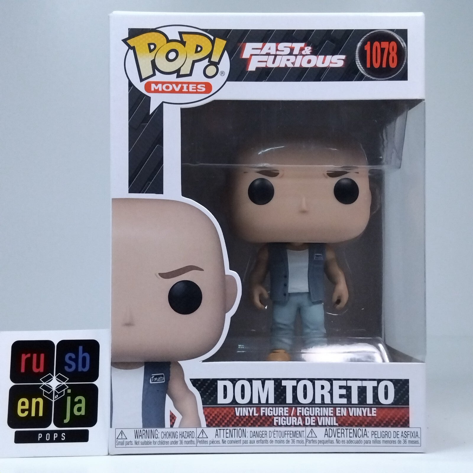 Funko Pop! Movies Fast & Furious Dom Toretto #1078
