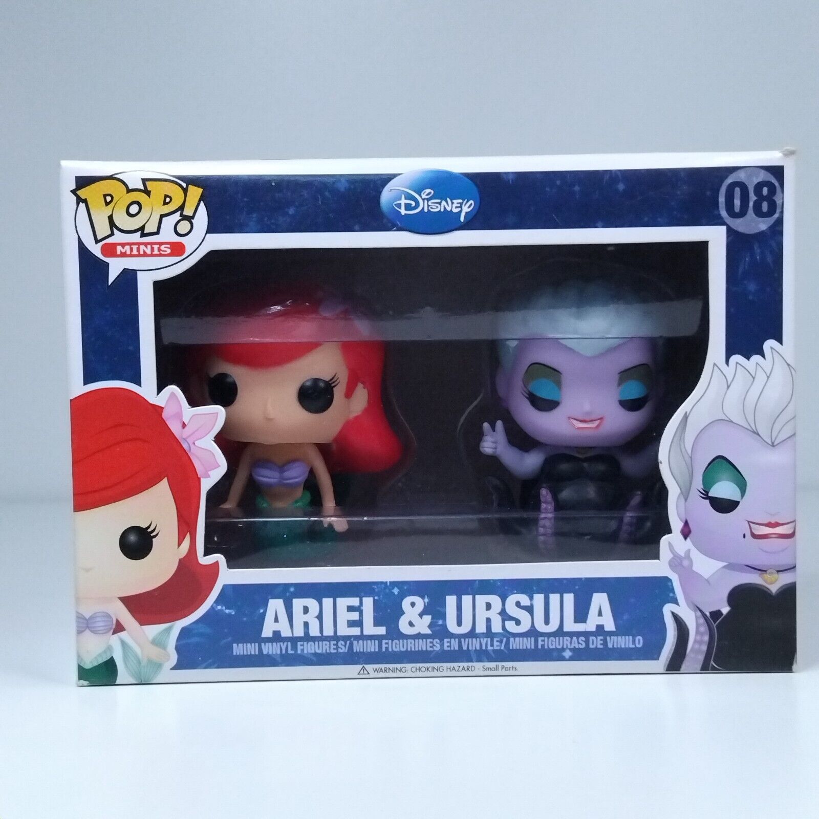 Funko Pop! Minis Disney The Little Mermaid Ariel & Ursula 2 Pack #08