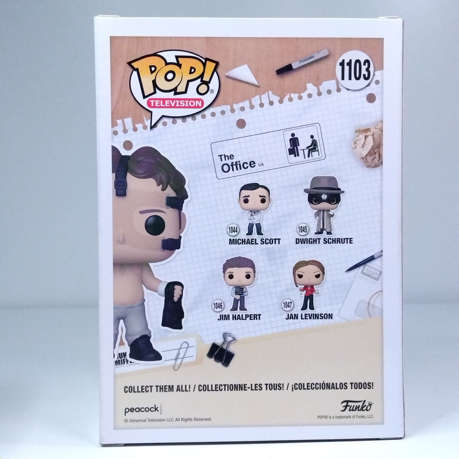 Funko Pop! TV The Office US Dwight Schrute Chase Chalice Collectibles #1103