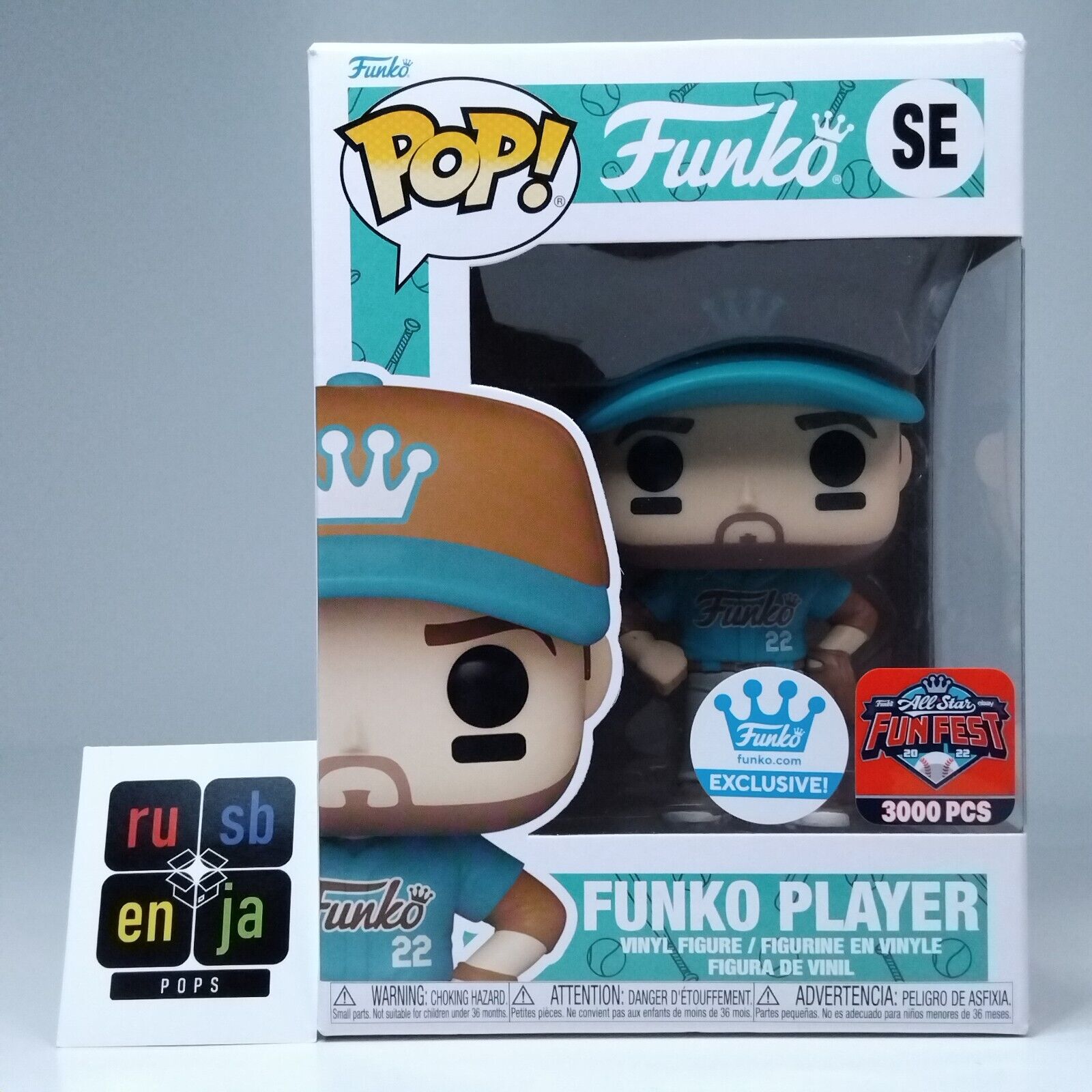 Funko Pop! Funko Player Exclusive Fun Fest 3,000 Pcs #SE