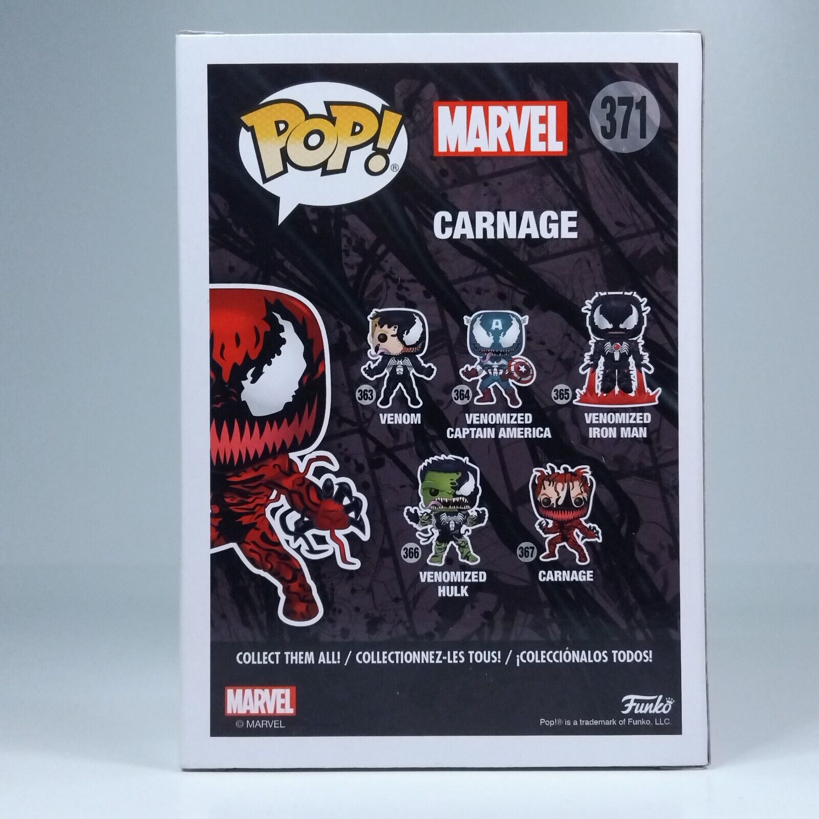 Funko Pop! Marvel Venom Carnage Exclusive #371