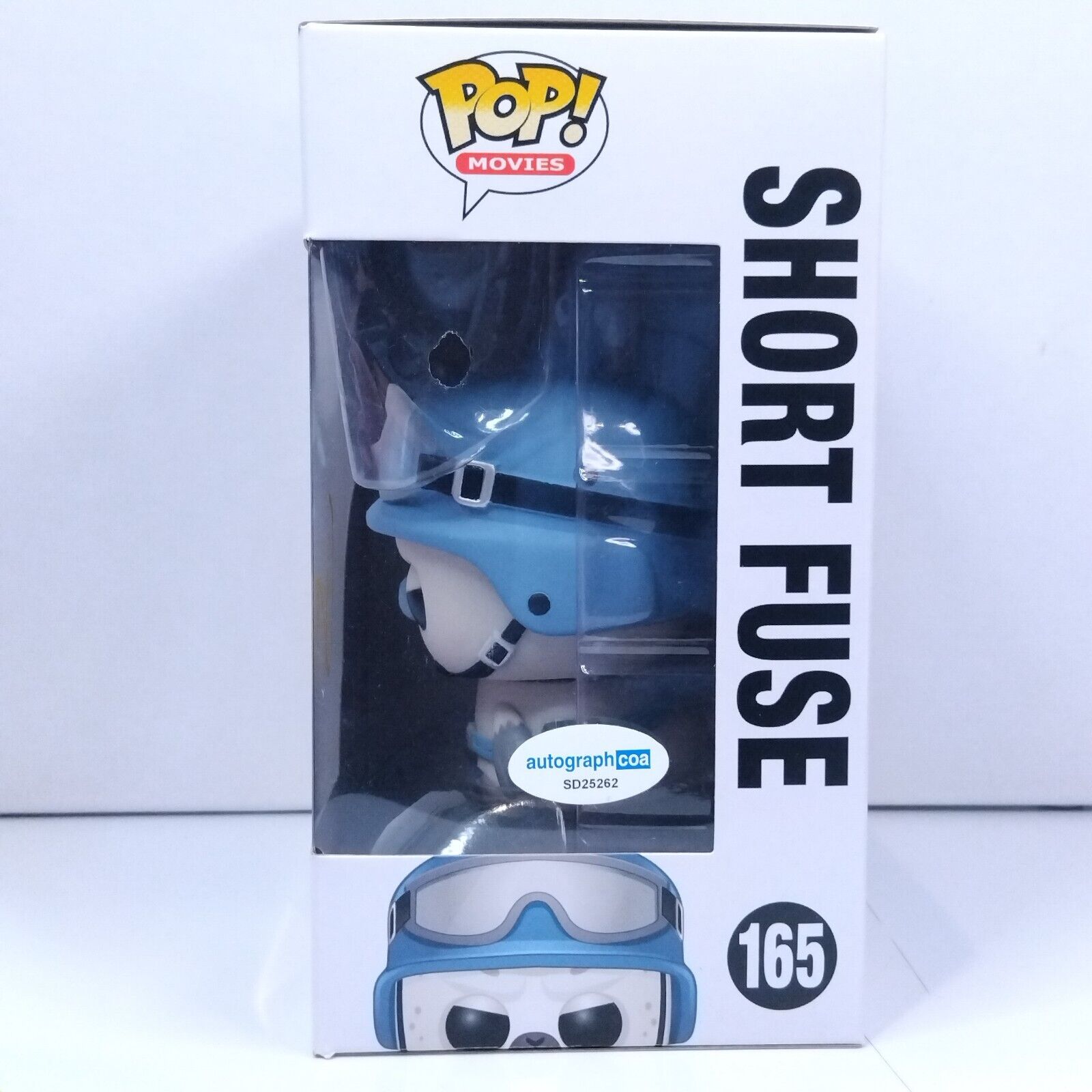 Funko Pop! Movies Penguins of Madagascar Short Fuse Signed Ken Jeong COA #165 WS