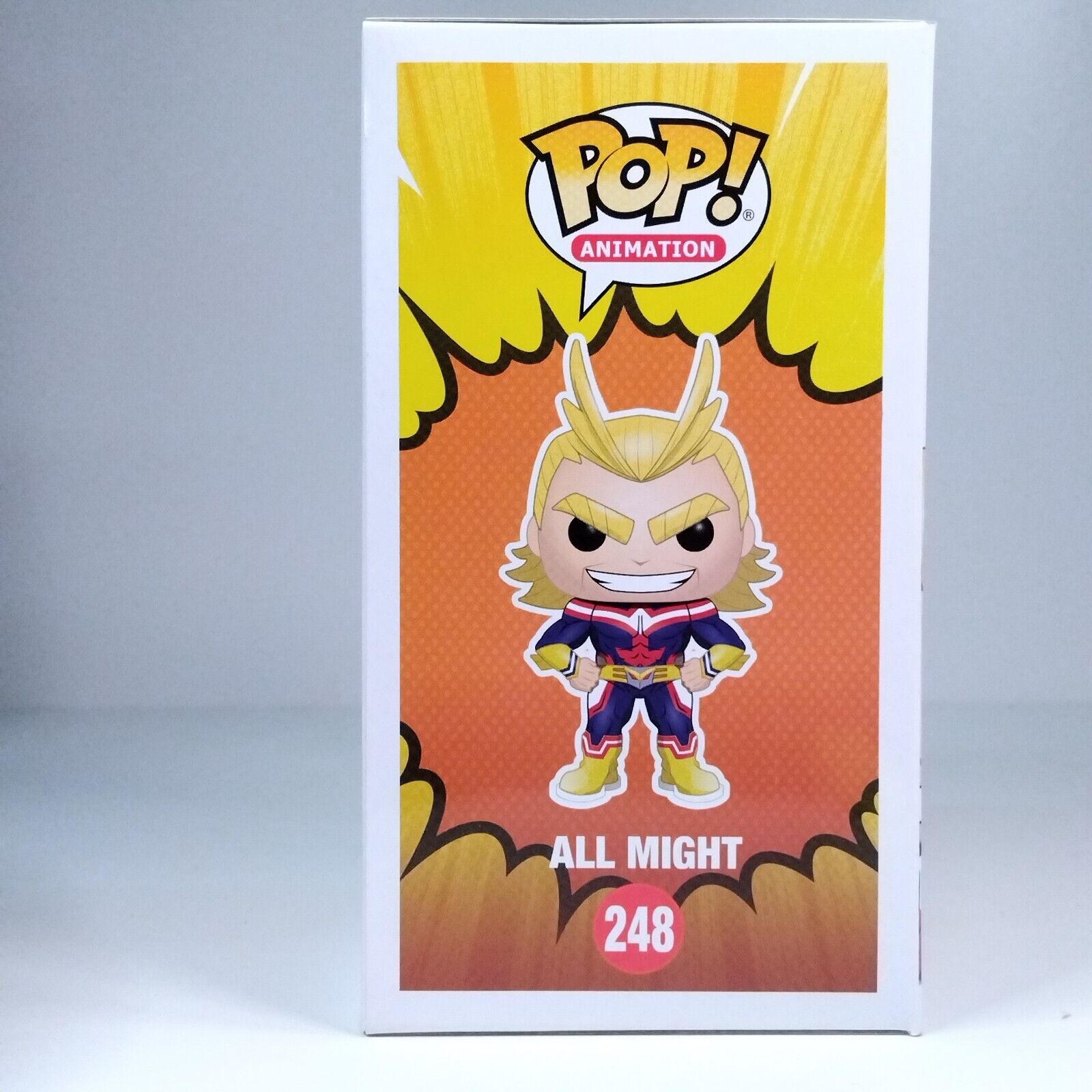 Funko Pop! Anime MHA My Hero Academia All Might Glows Funimation Exclusive #248