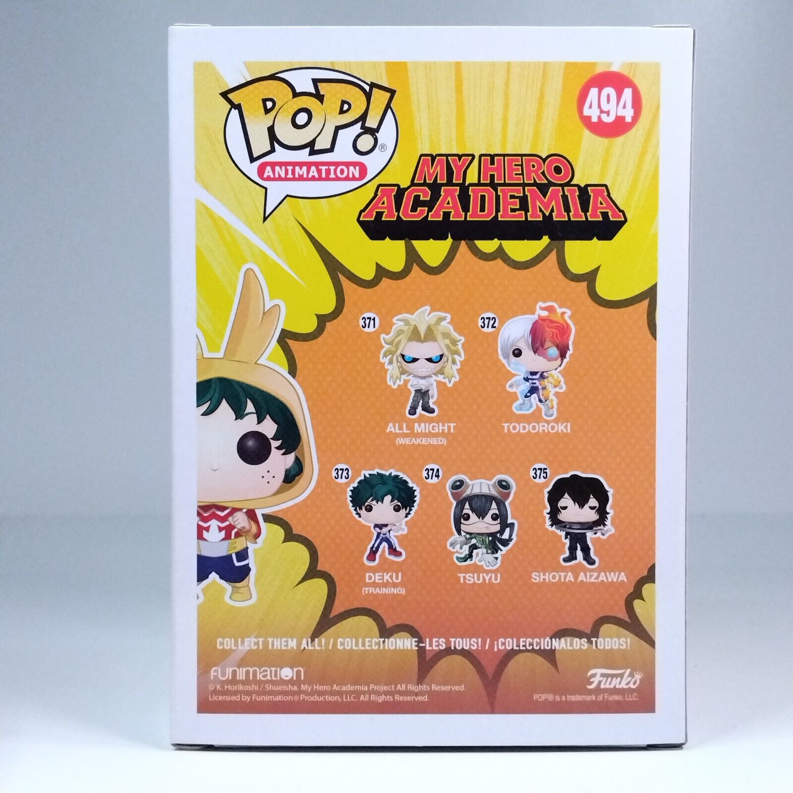 Funko Pop! Anime MHA My Hero Academia Deku in One #494