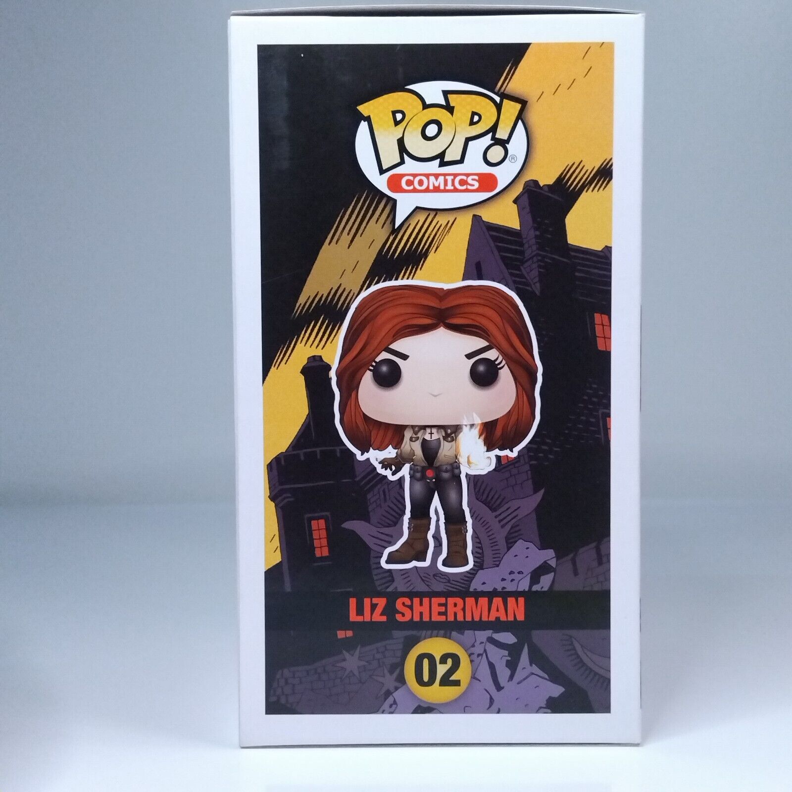 Funko Pop! Comics Movies Hellboy Liz Sherman Signed Selma Blair COA #02 WS