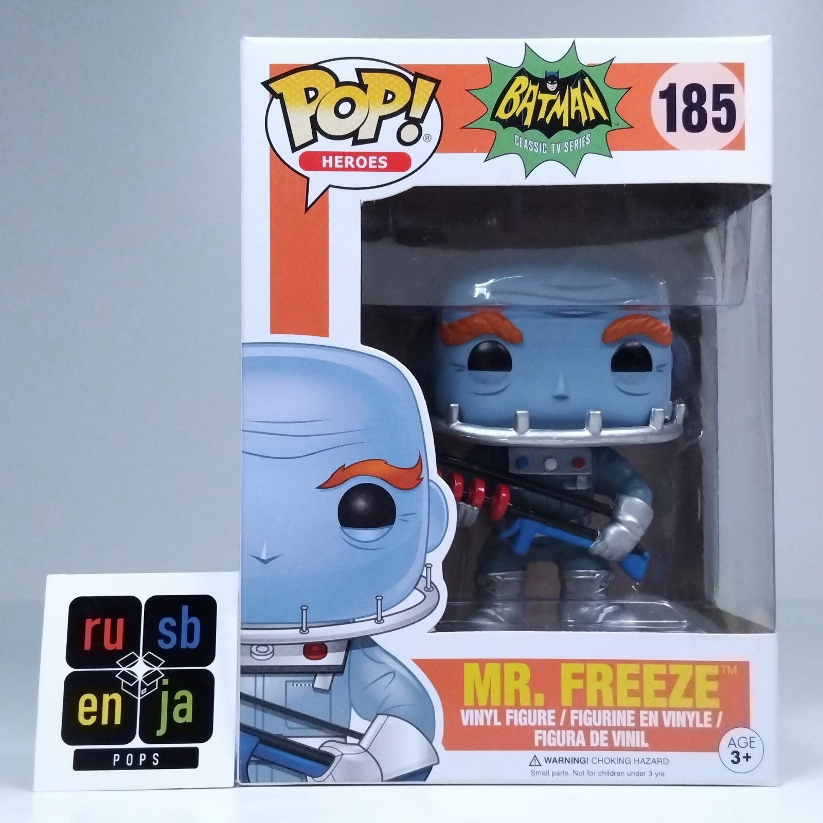 Funko Pop! DC Heroes Batman Classic TV Series Mr. Freeze #185