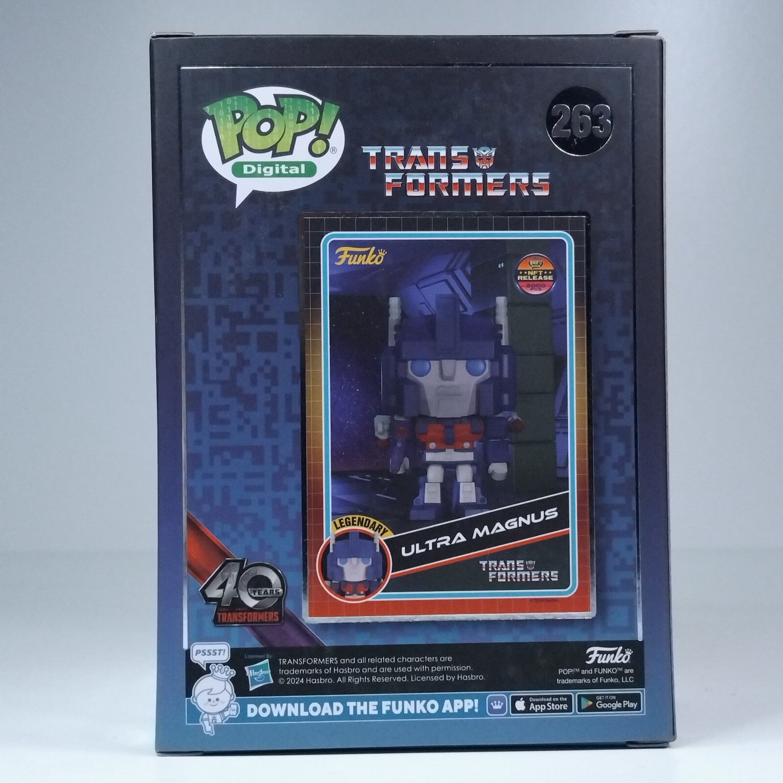 Funko Pop! Digital Retro Toys Transformers Ultra Magnus 2,000 Pc #263