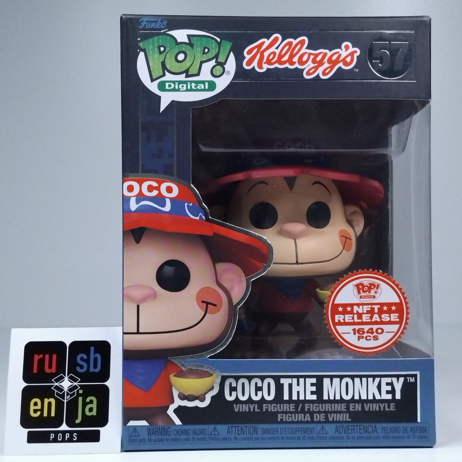 Funko Pop! Digital Ad Icons Kellogg's Coco the Monkey 1,640 Pcs #57