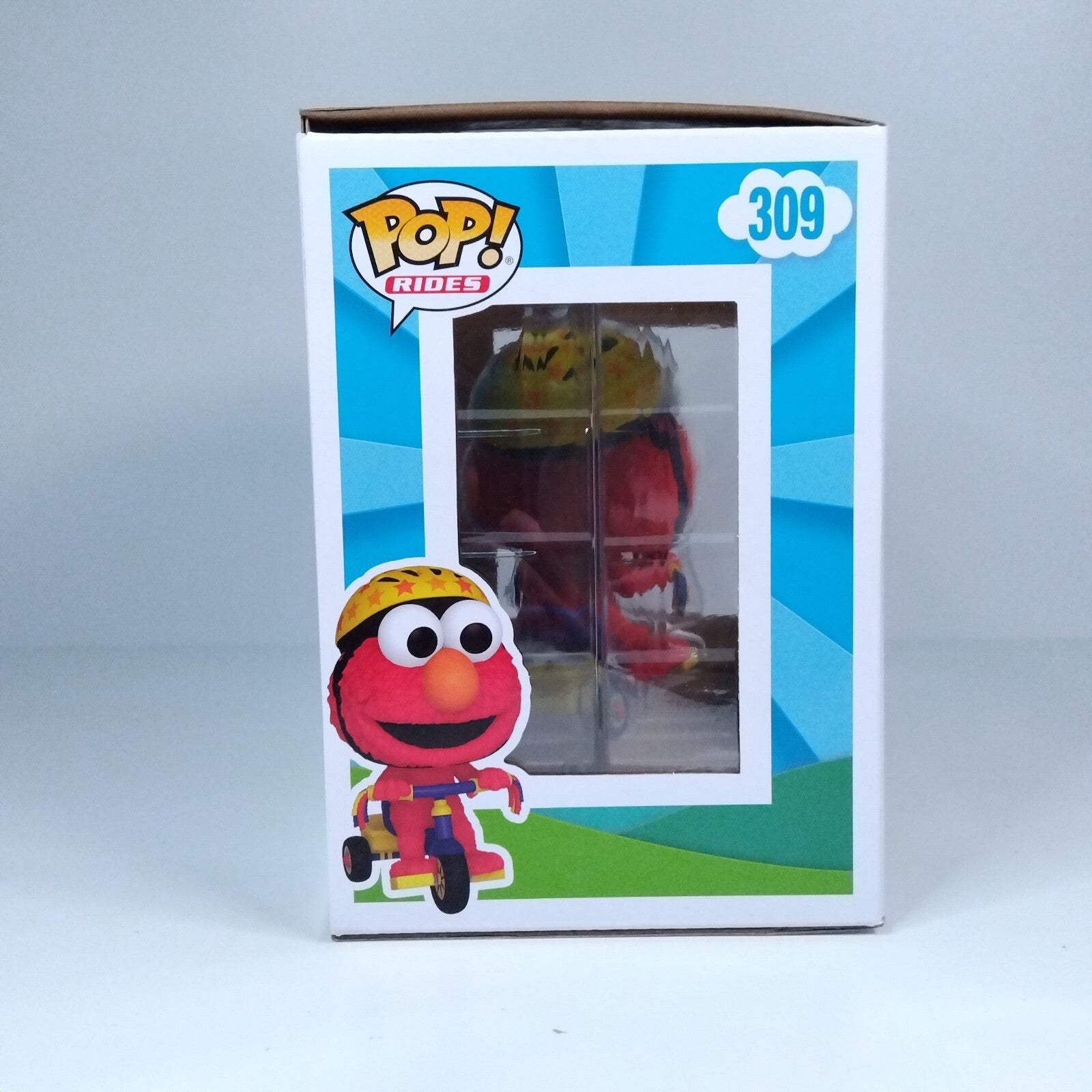Funko Pop! TV Rides Sesame Street Elmo on Trike Flocked Special Edition #309