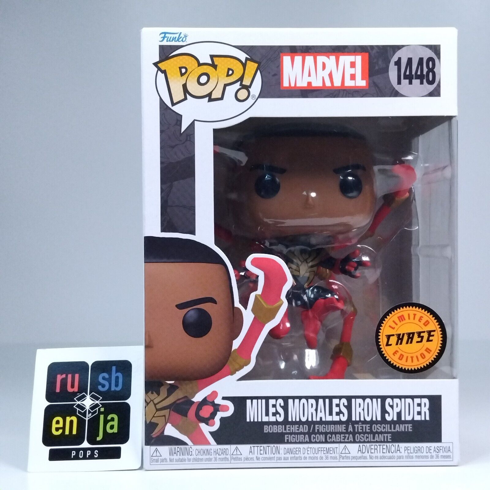 Funko Pop! Marvel Miles Morales Iron Spider Chase Edition #1448