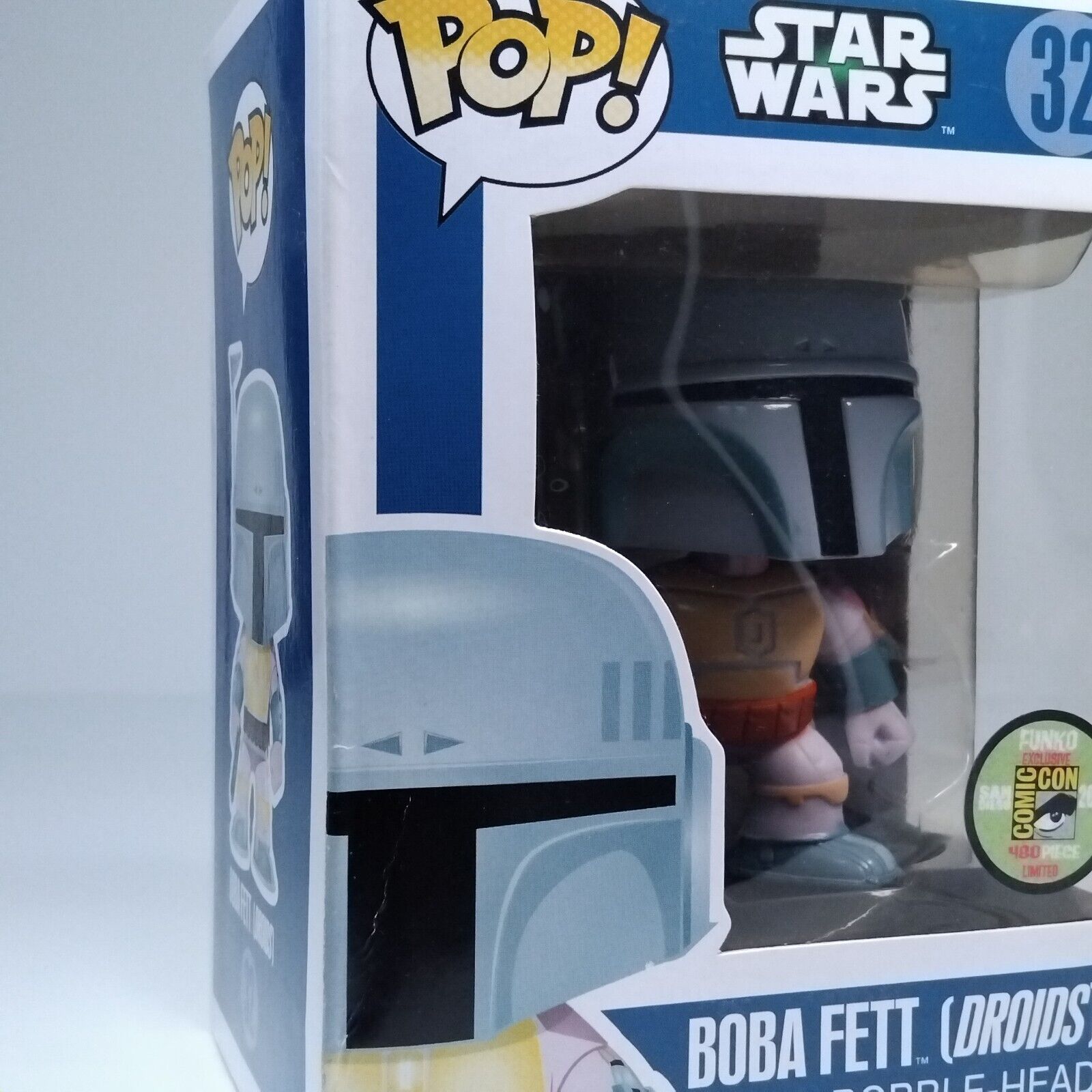 Funko Pop! Star Wars Blue Box Boba Fett Droids SDCC 480 Pcs #32