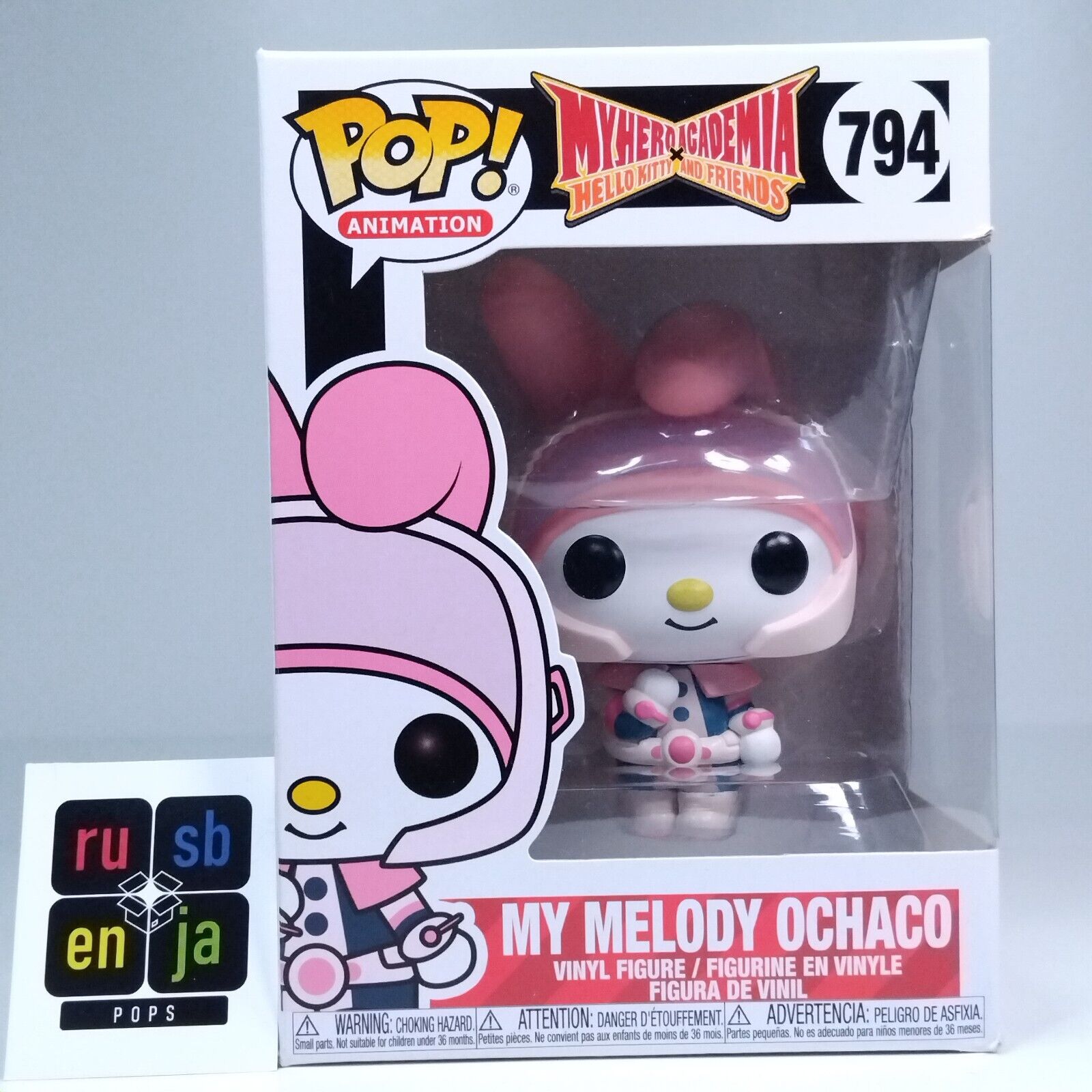 Funko Pop! Anime Hello Kitty x MHA My Hero Academia My Melody Ochaco #794