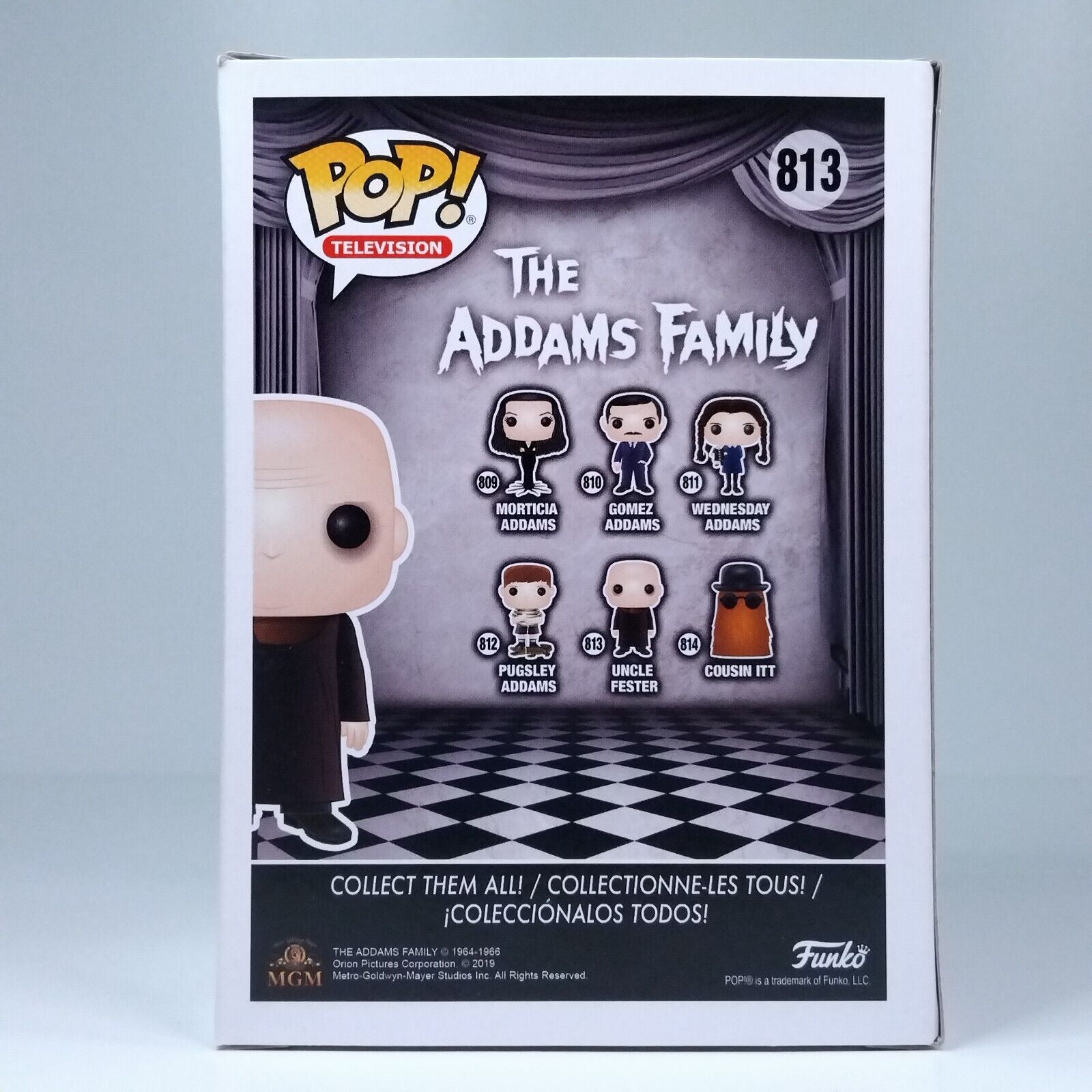 Funko Pop! TV The Addams Family Uncle Fester Special Edition #813