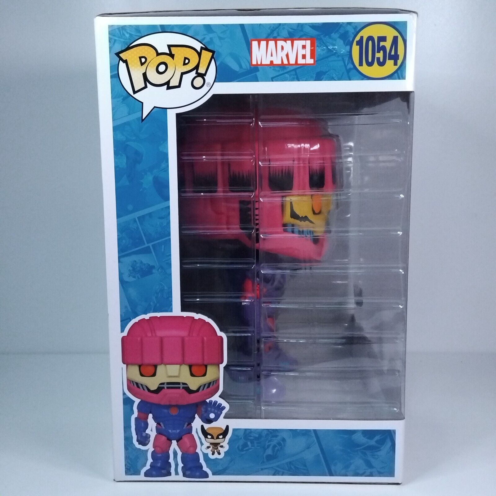 Funko Pop! Marvel X-Men 10" Inch Sentinel with Wolverine Blacklight Chase #1054