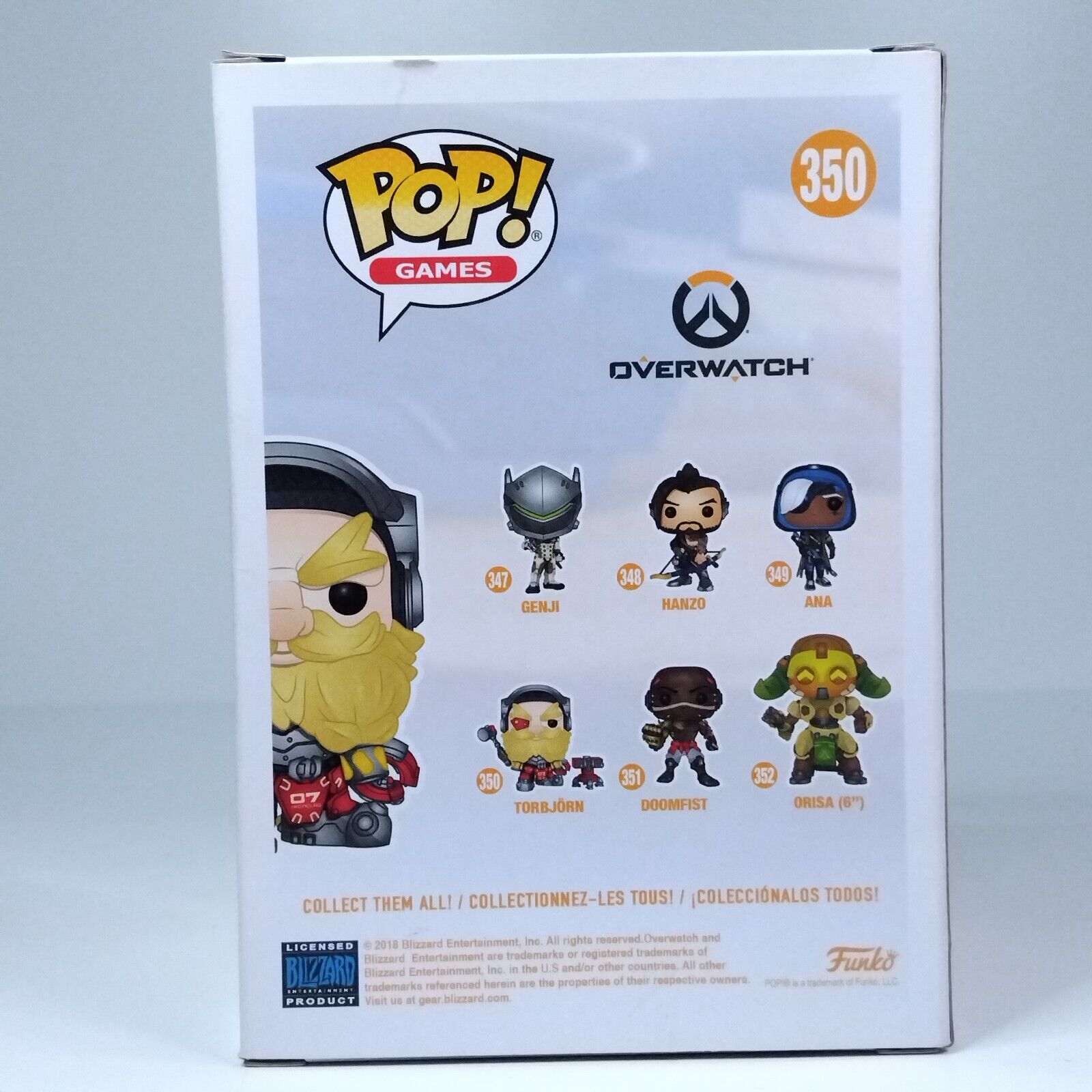 Funko Pop! Games Overwatch Torbjorn Best Buy Exclusive #350