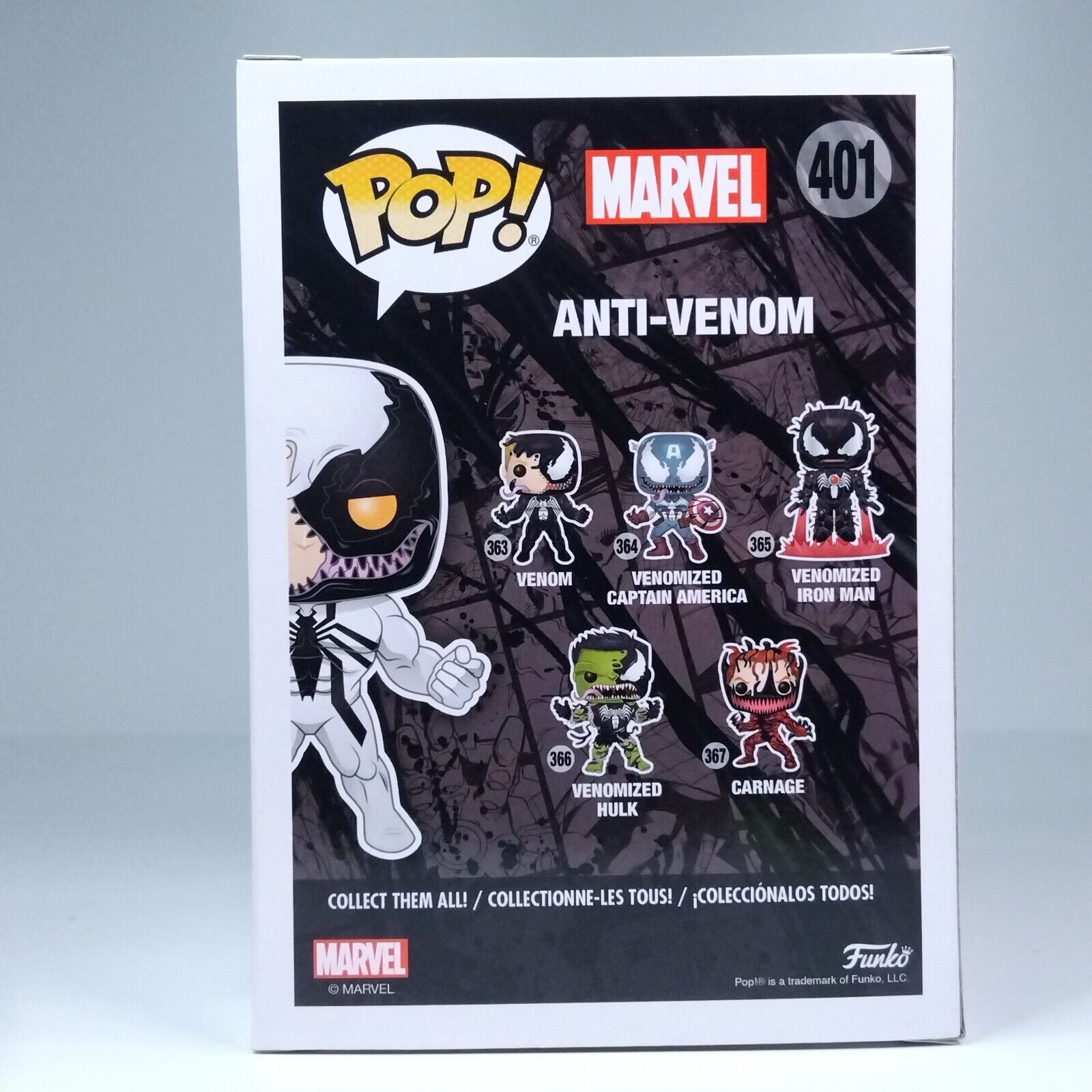 Funko Pop! Marvel Venom Anti-Venom Glows in Dark #401