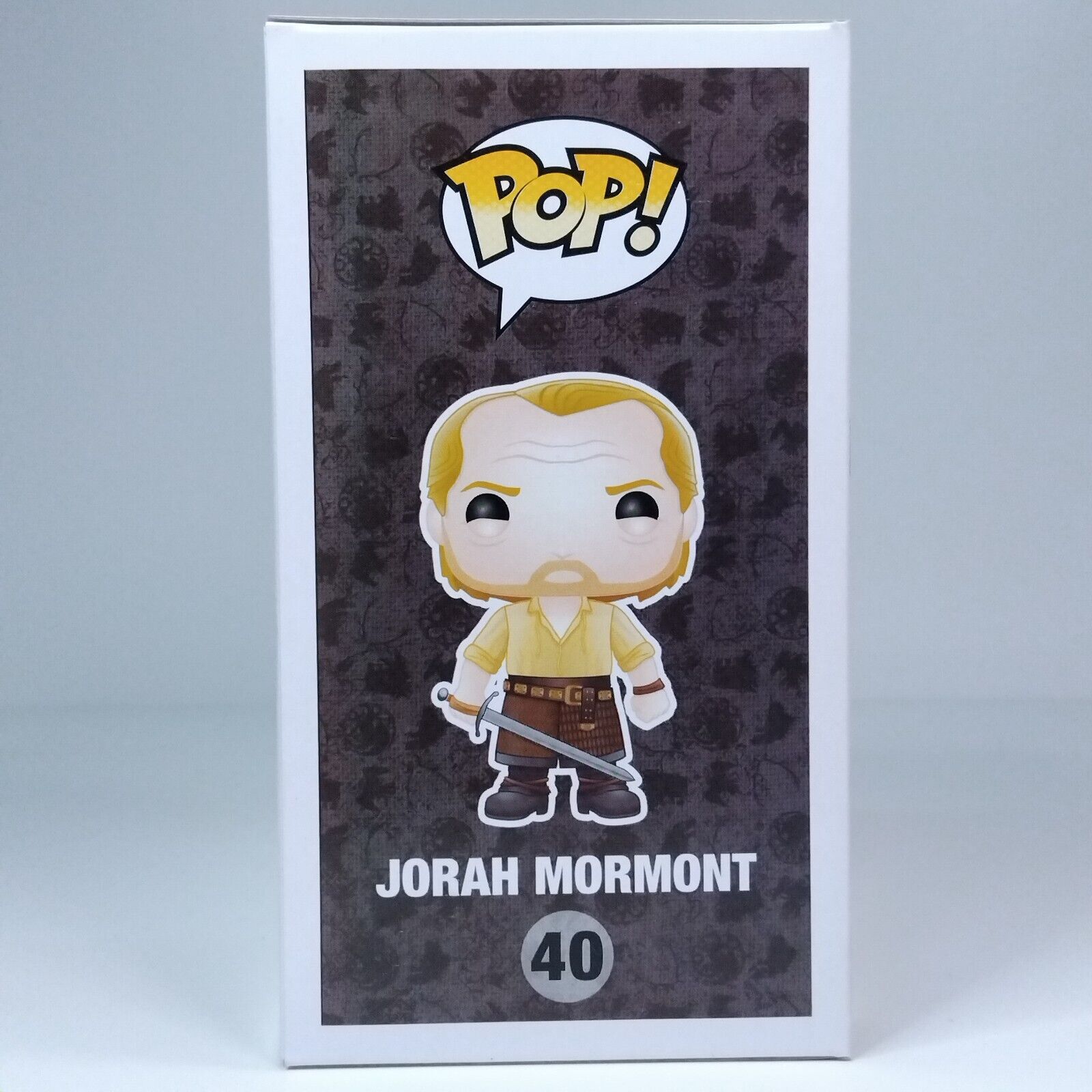 Funko Pop! TV Game of Thrones Jorah Mormont Iain Glen COA #40