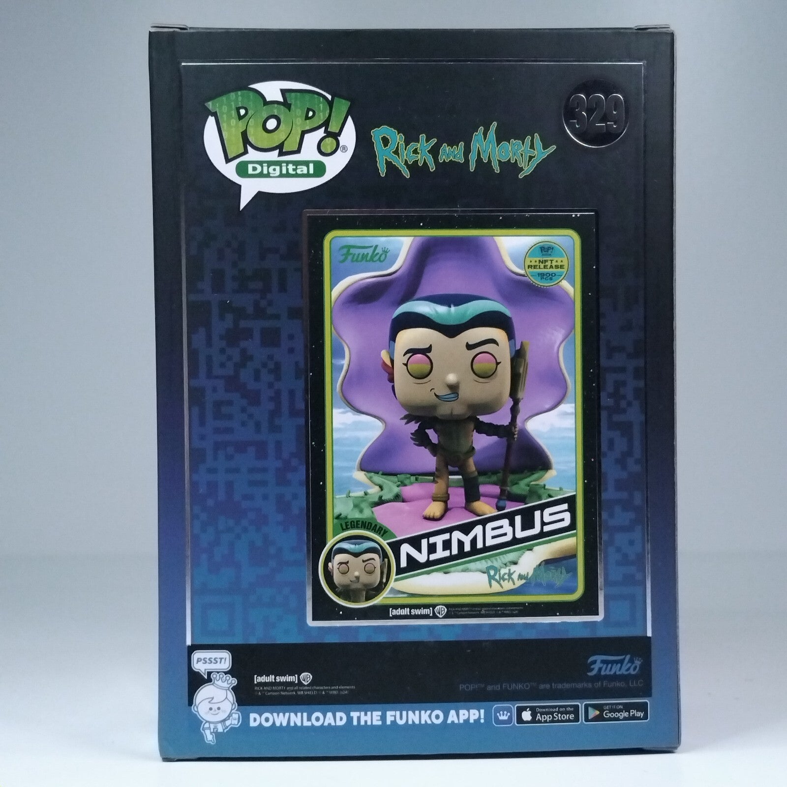 Funko Pop! Digital Animation Rick & Morty Nimbus 1,900 Pcs #329