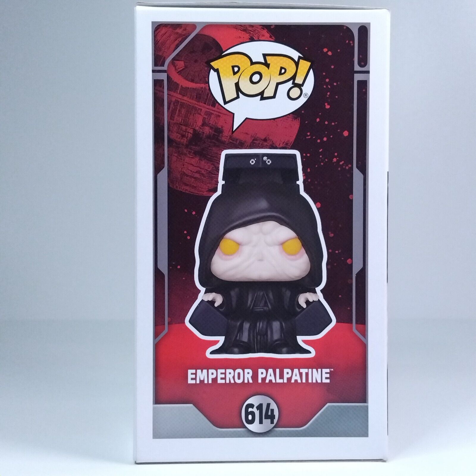 Funko Pop! Star Wars Emperor Palpatine Special Edition #614 BOX DAMAGE