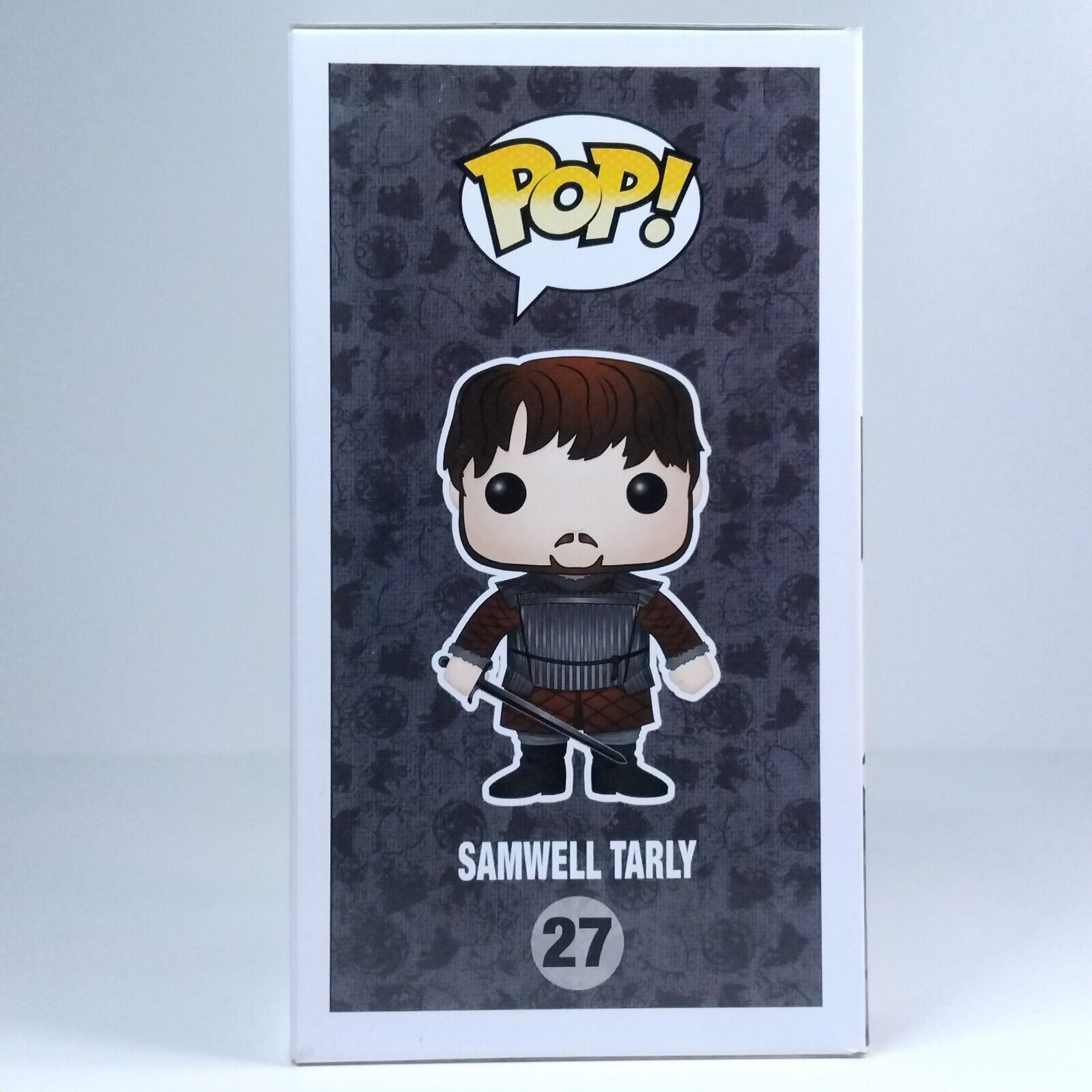 Funko Pop! Game Thrones Samwell Tarly Signed John Bradley COA #27 BOX DAMAGE WS