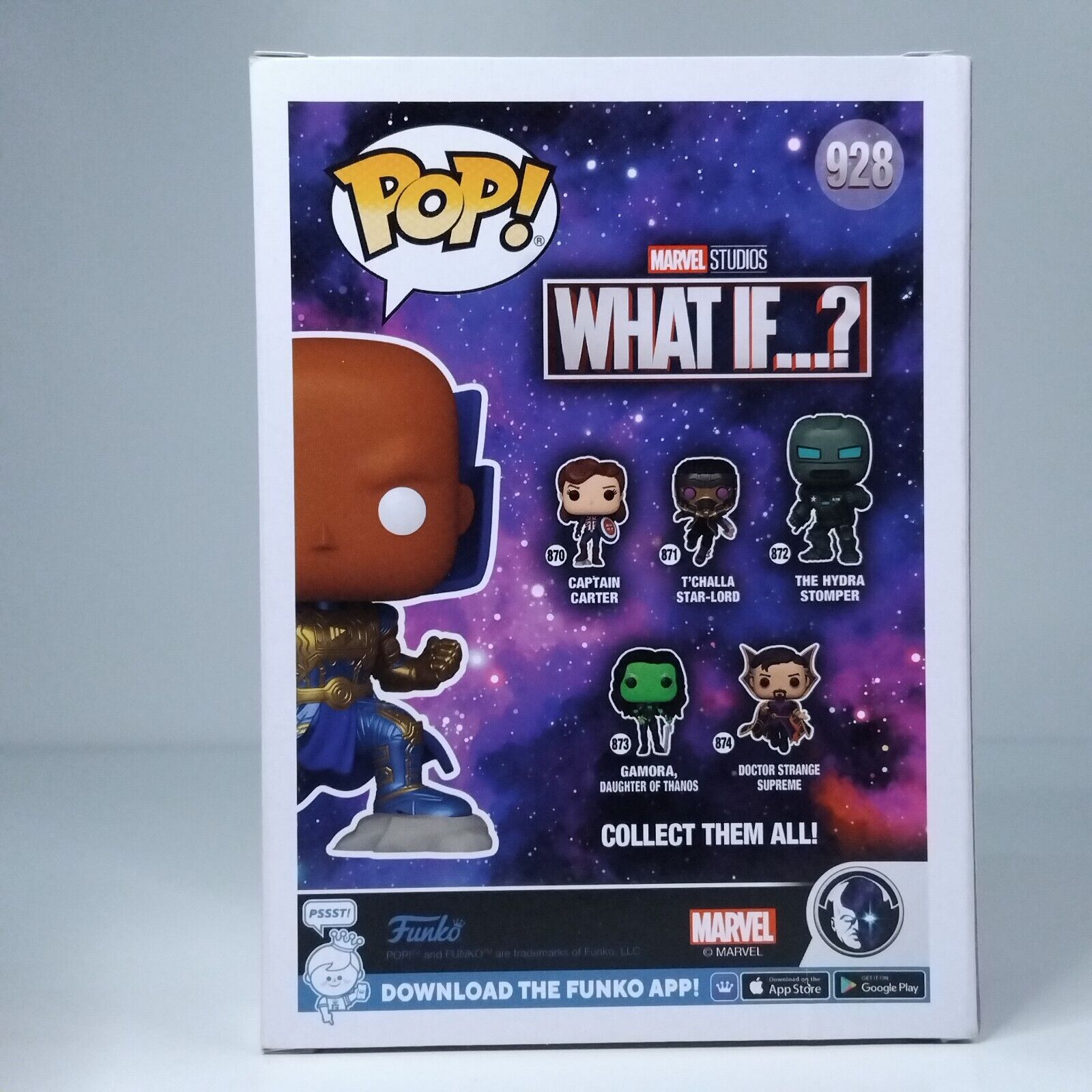 Funko Pop! Marvel What If…? The Watcher Signed Jeffery Wright COA #928 WS