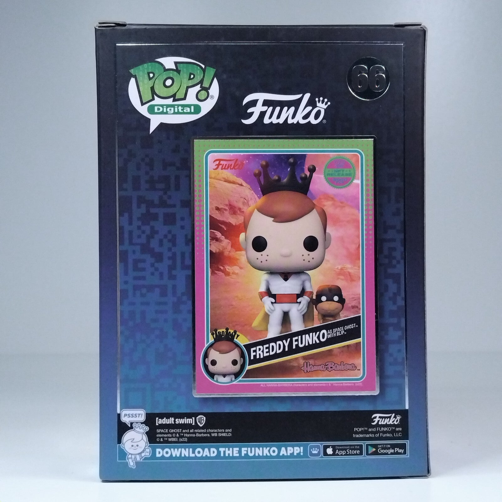 Funko Pop! Digital Animation Freddy Funko as Space Ghost with Blip 3,000 Pc #66