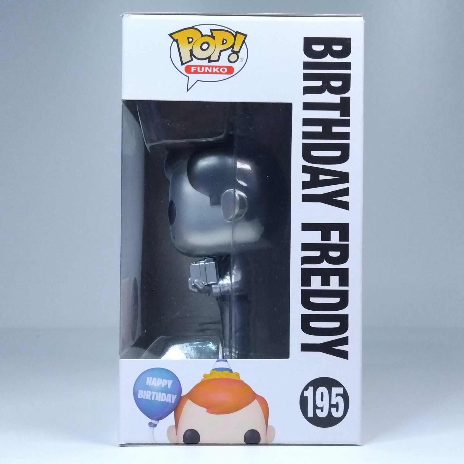 Funko Pop! Freddy Funko Birthday Freddy Silver 600 Pcs Limited Edition #195