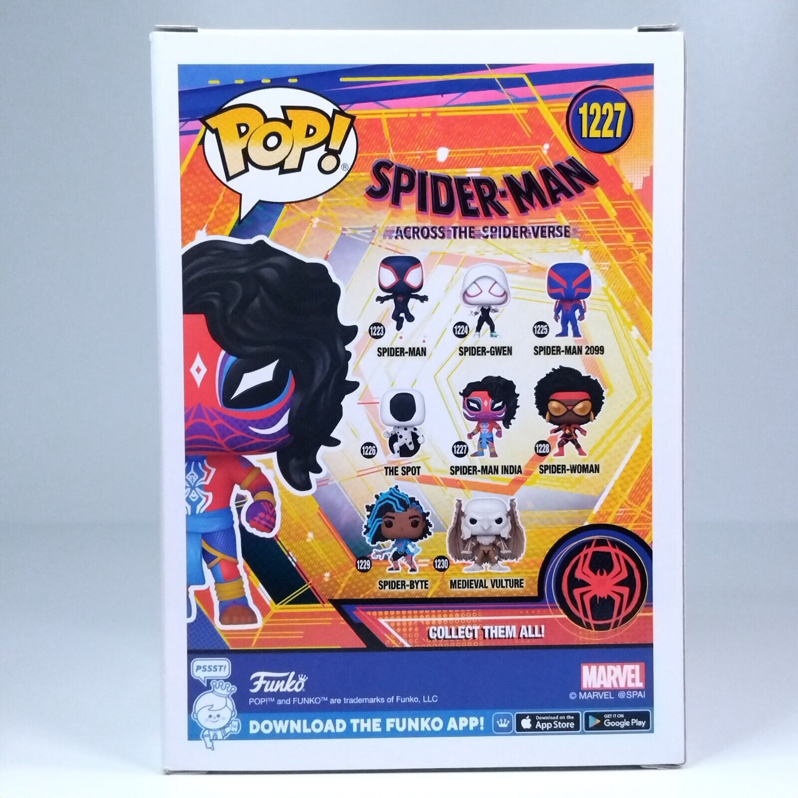 Funko Pop! Marvel Spider-Man India Signed Karan Soni COA #1227 WS