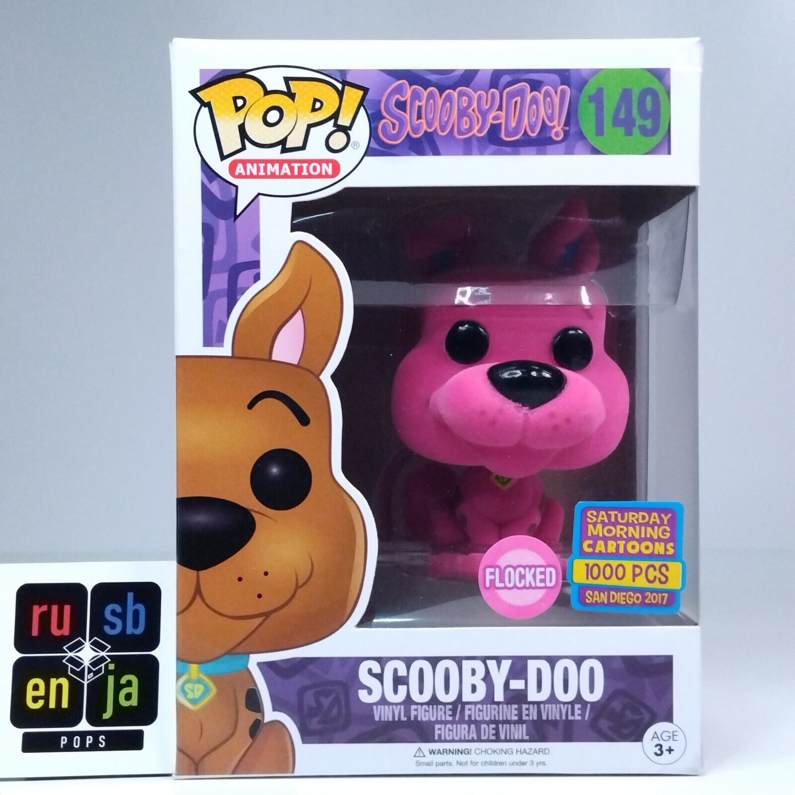 Funko Pop! Animation Scooby-Doo Pink Flocked 1,000 Pcs #149