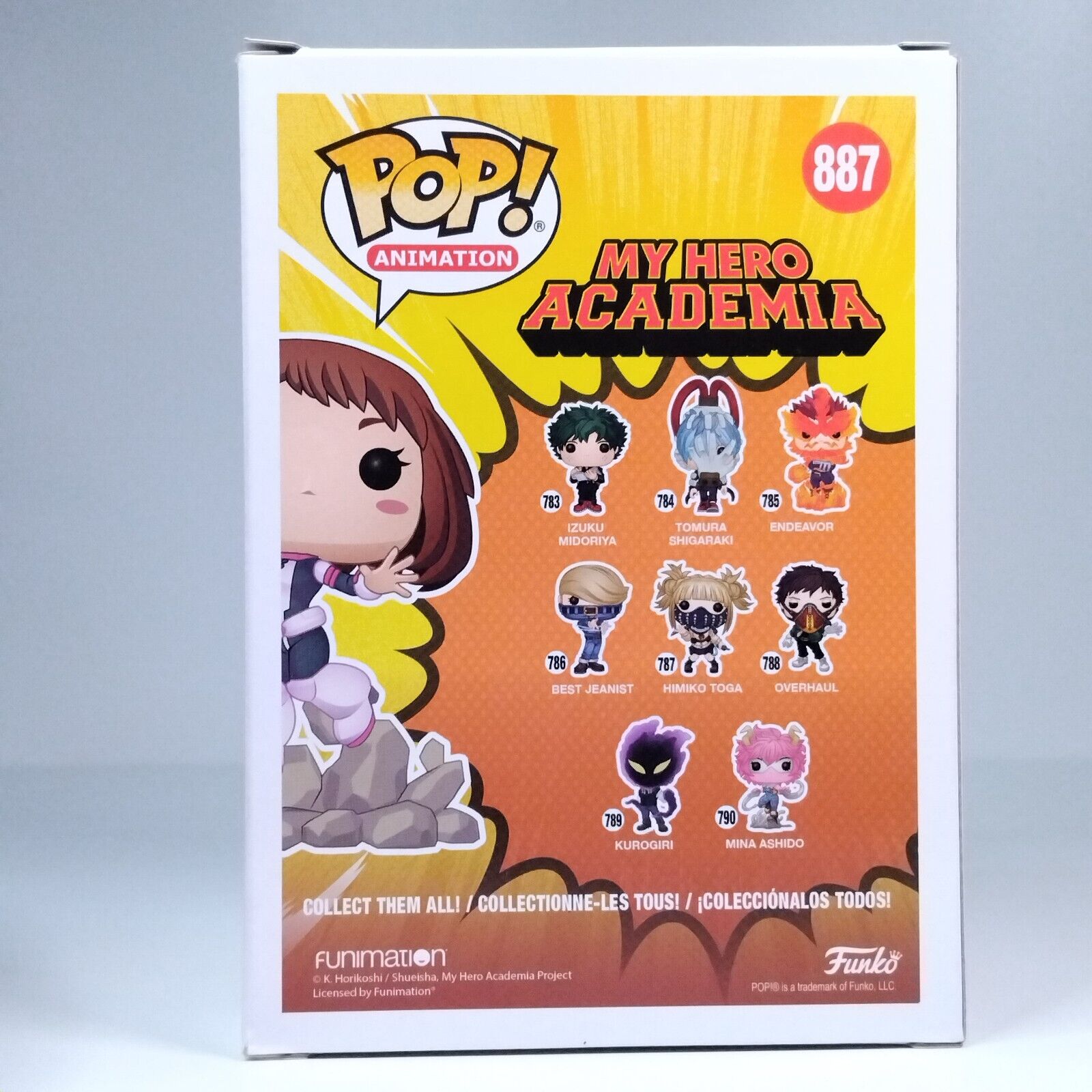 Funko Pop! Anime MHA My Hero Academia Ochaco Uraraka Chase Funimation #887