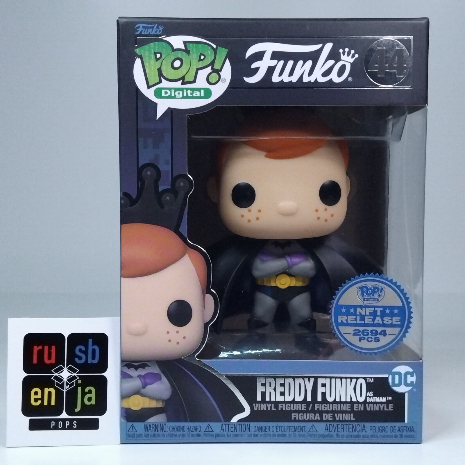 Funko Pop! Digital DC Heroes Freddy Funko as Batman 2,694 Pcs #44