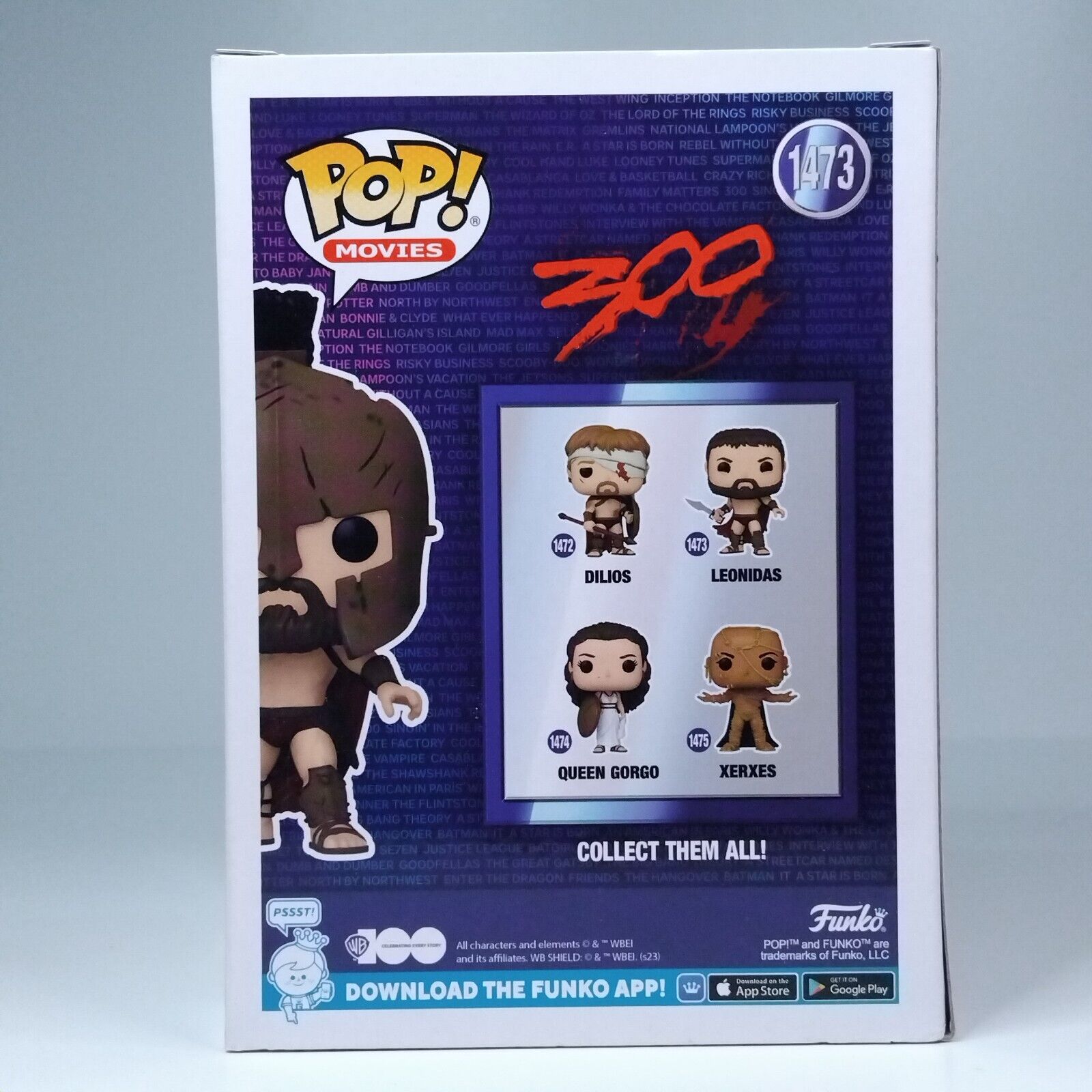 Funko Pop! Movies 300 Leonidas Chase Edition #1473