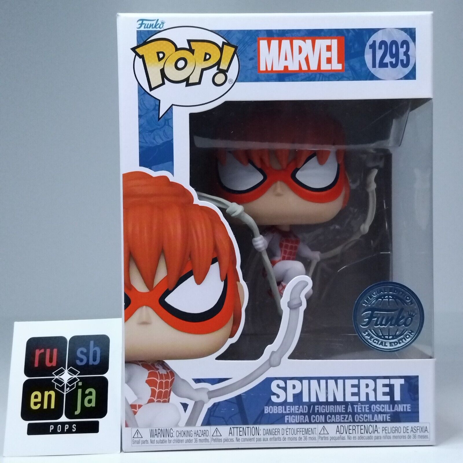 Funko Pop! Marvel Spider-Man Spinneret Special Edition #1293