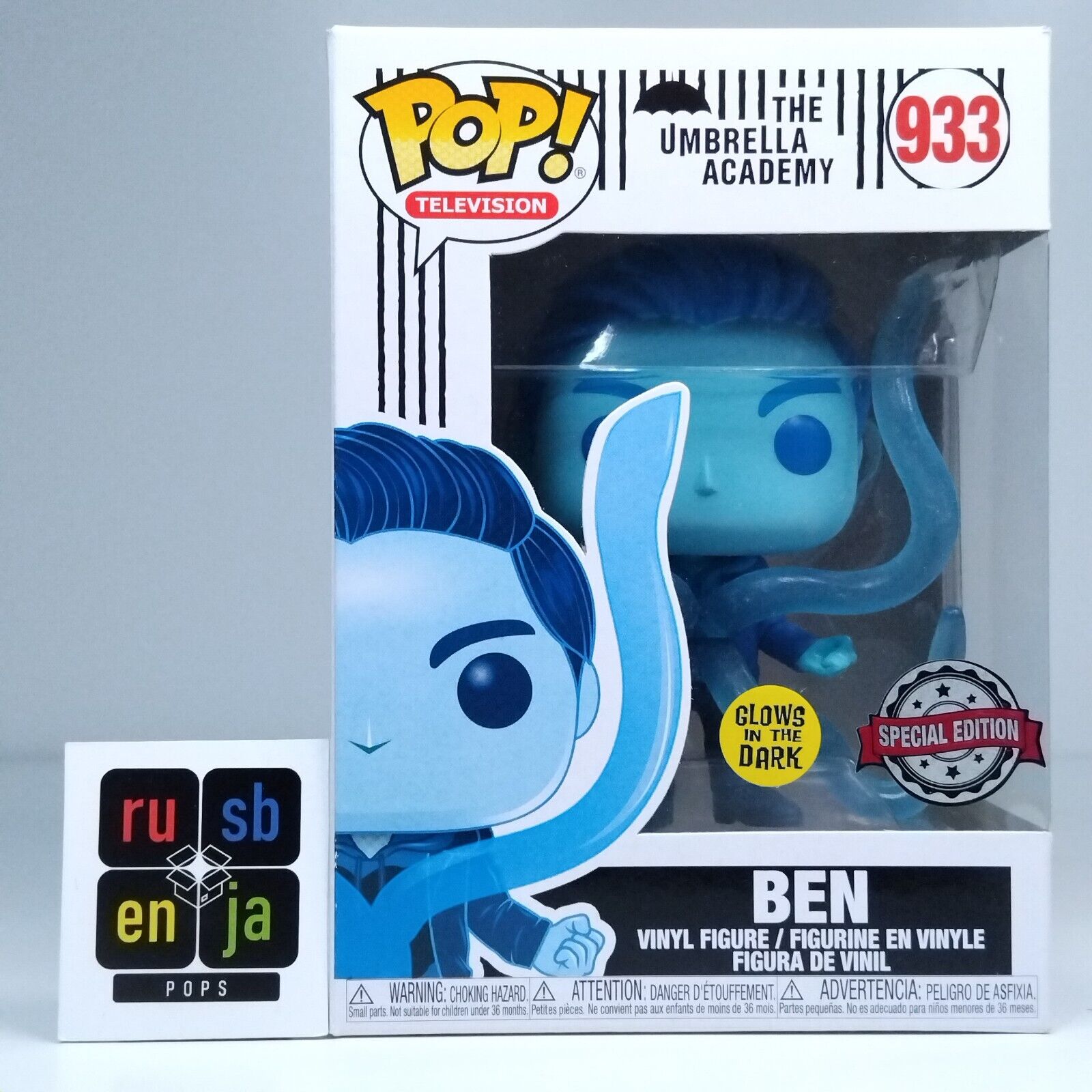 Funko Pop! TV The Umbrella Academy Ben Glows Special Edition #933