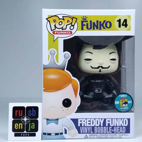 Funko Pop! Movies Freddy Funko as V for Vendetta SDCC 96 Pcs #14