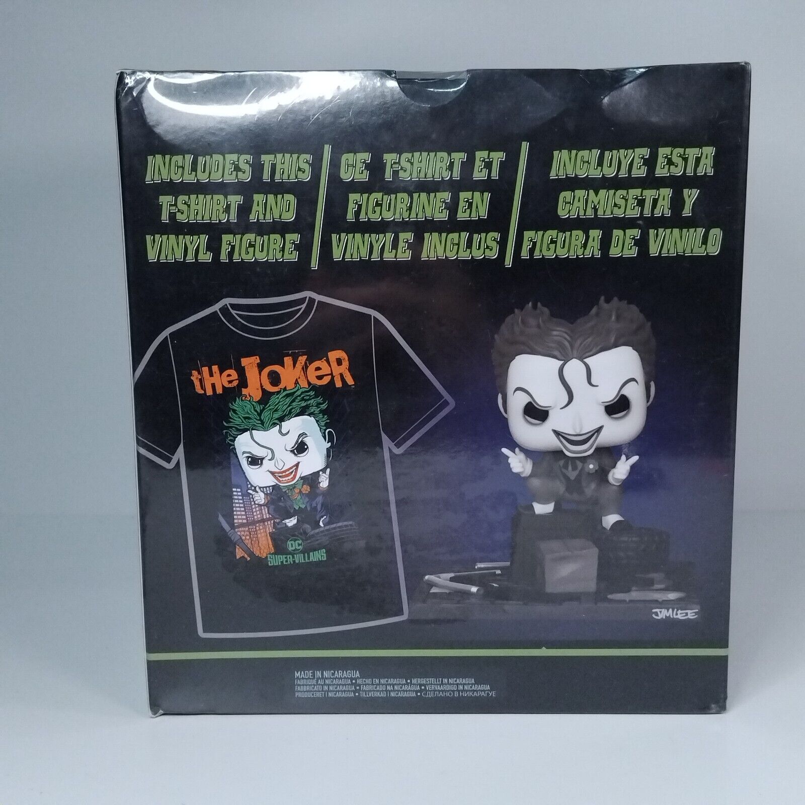 Funko Pop! DC Heroes Jim Lee Tees Extra Large Joker Sealed #240