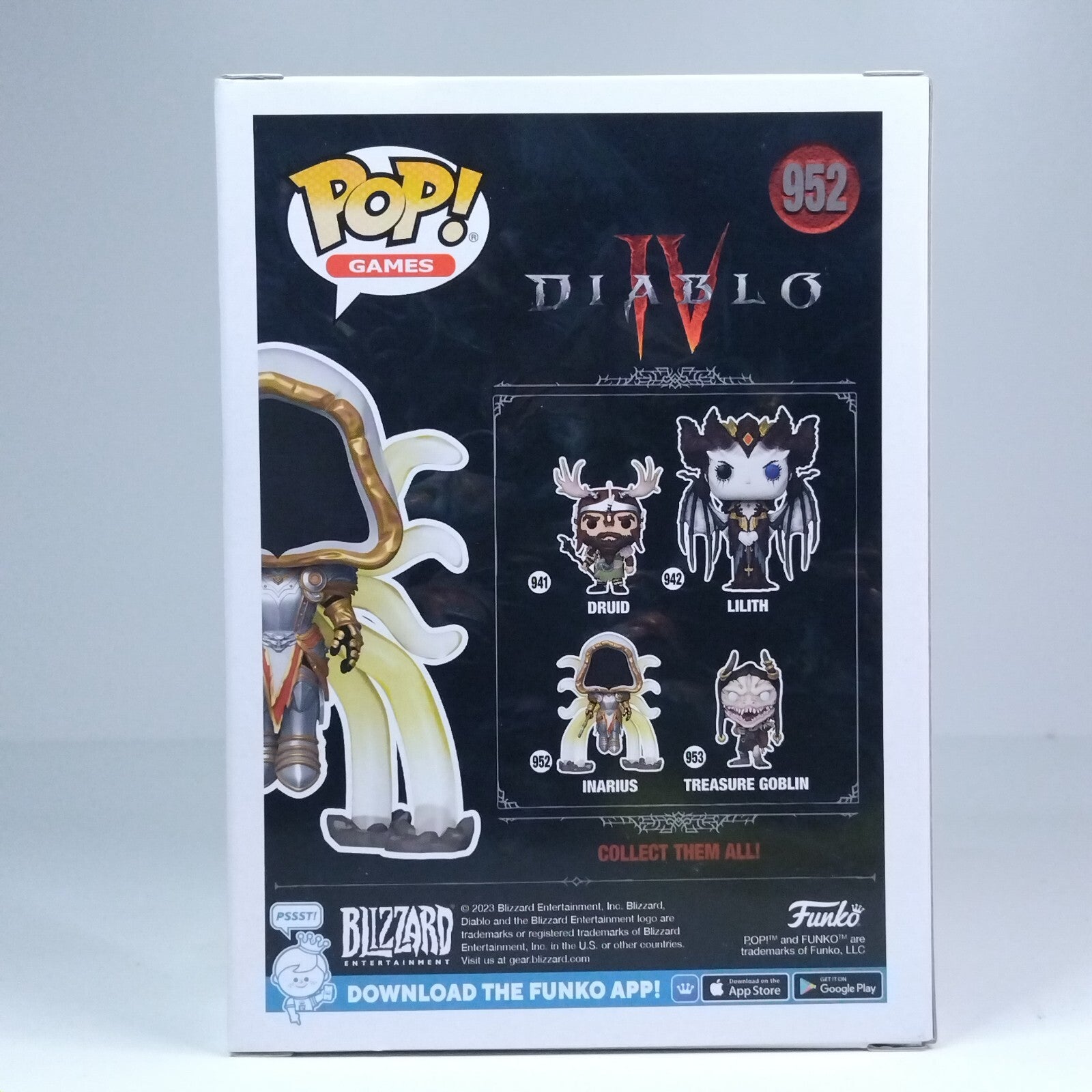Funko Pop! Games Diablo IV Inarius #952