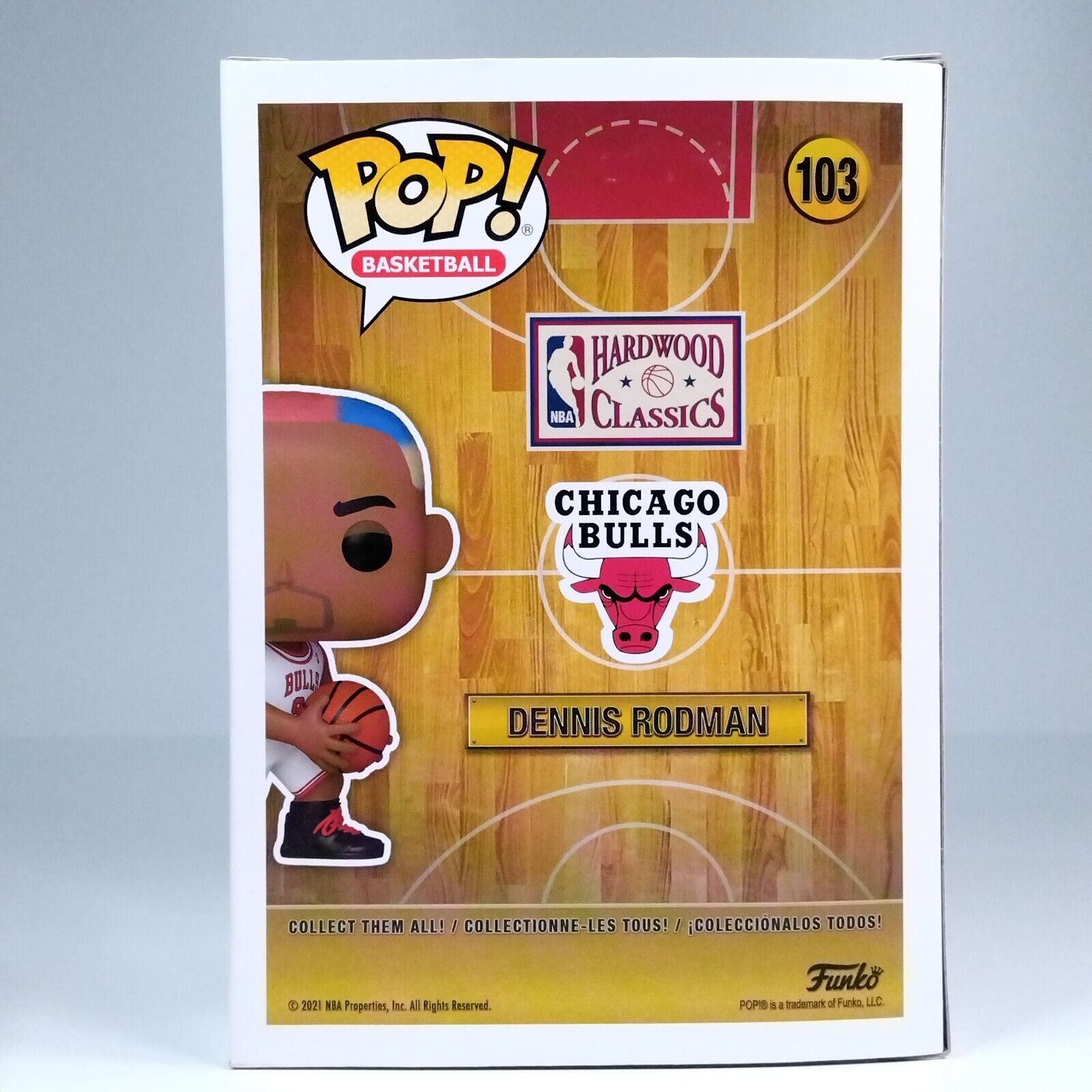 Funko Pop! Sports Basketball NBA Chicago Bulls Dennis Rodman #103