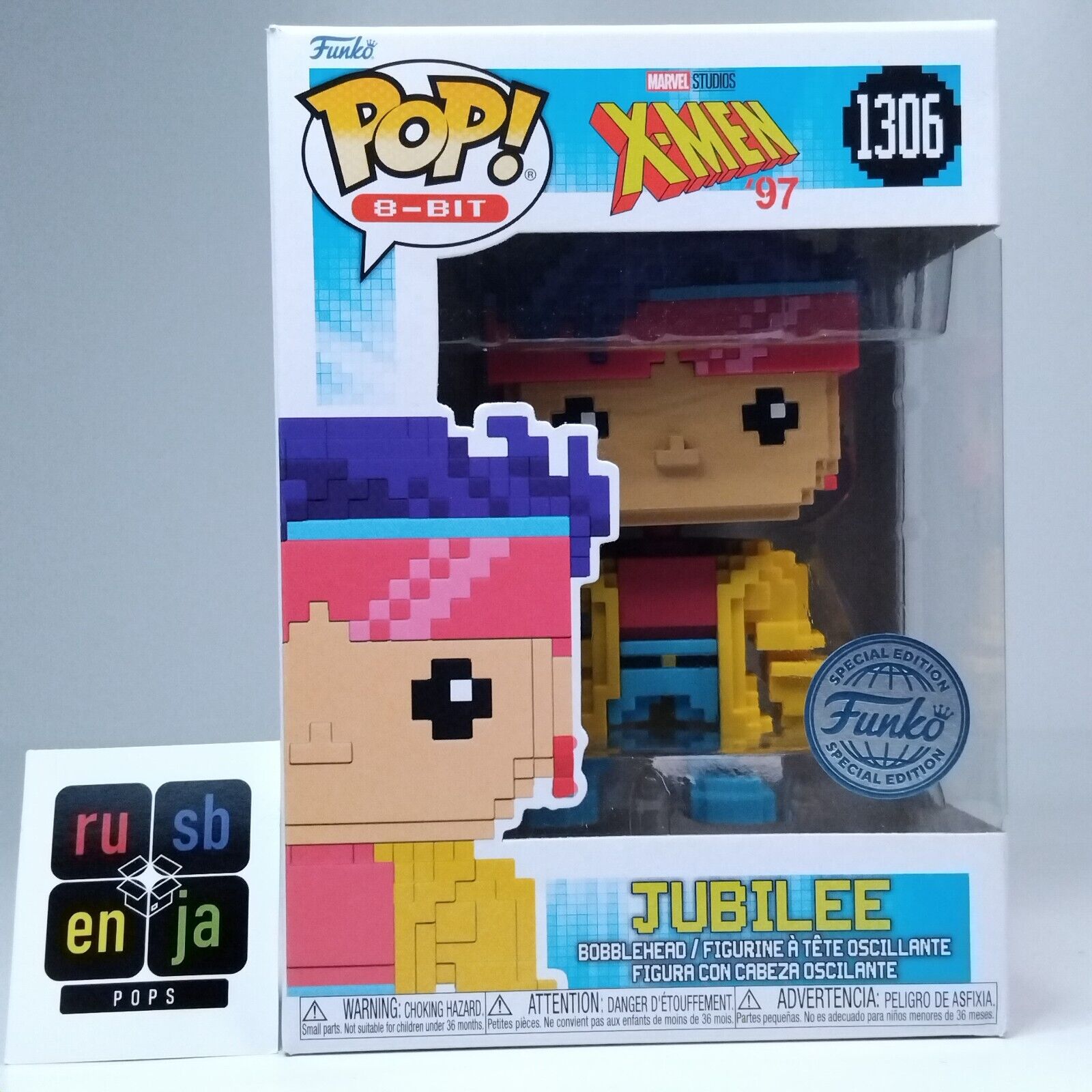 Funko Pop! Marvel X-Men '97 8-BIT Jubilee Special Edition #1306