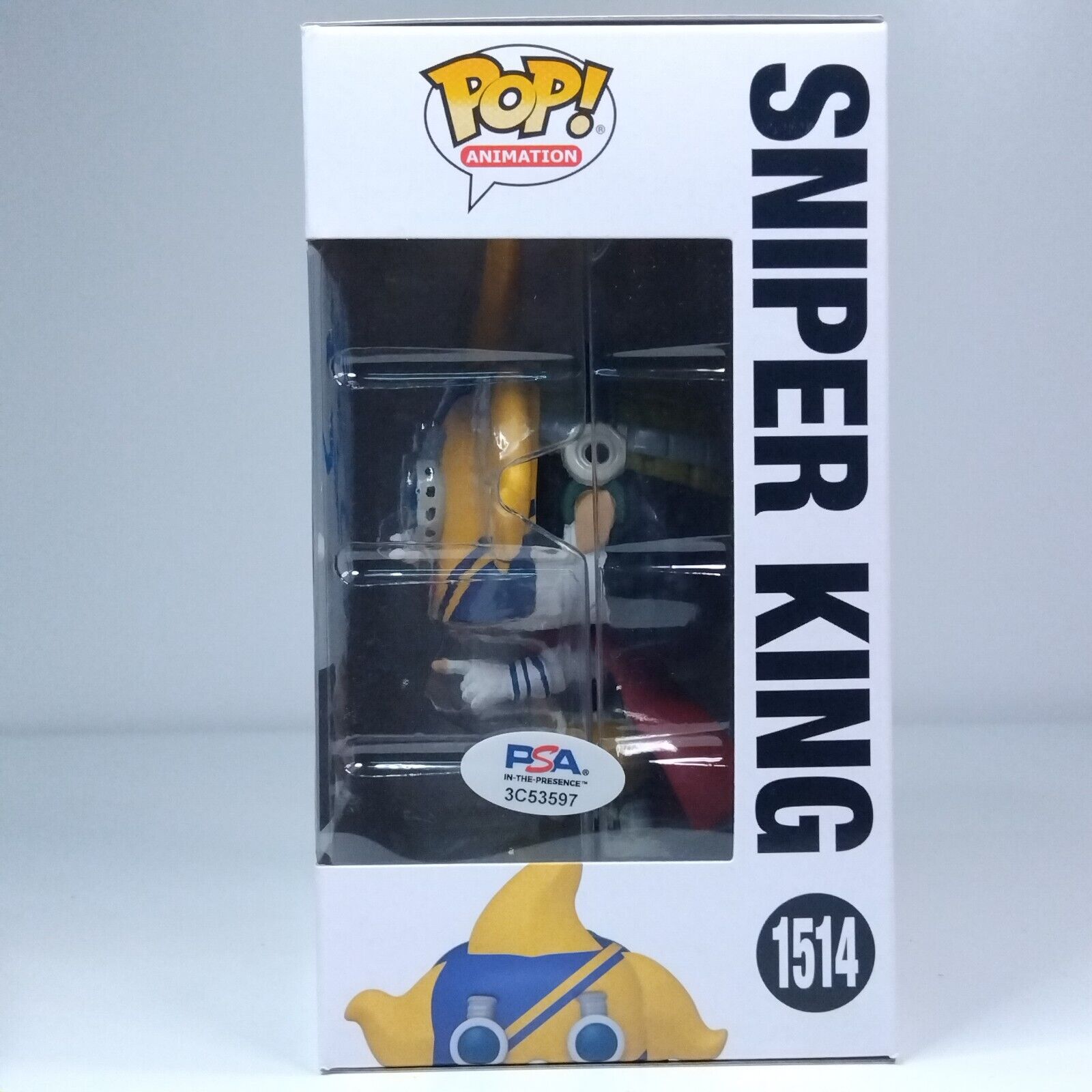 Funko Pop! Anime One Piece Sniper King Chase Signed Sonny Strait COA #1514