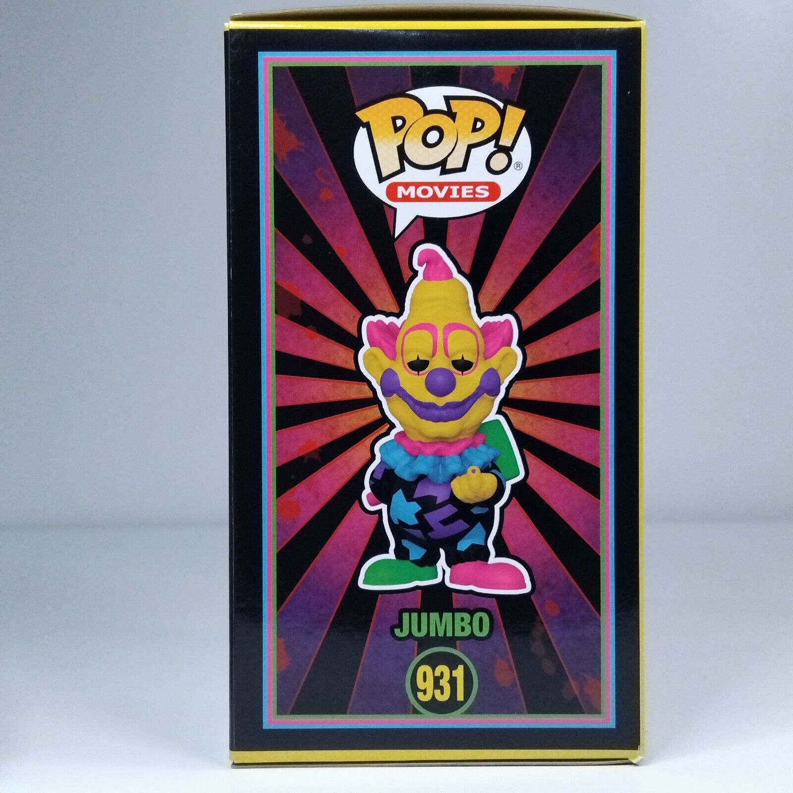 Funko Pop! Movies Horror Killer Klowns Blacklight Jumbo Spirit Exclusive #931