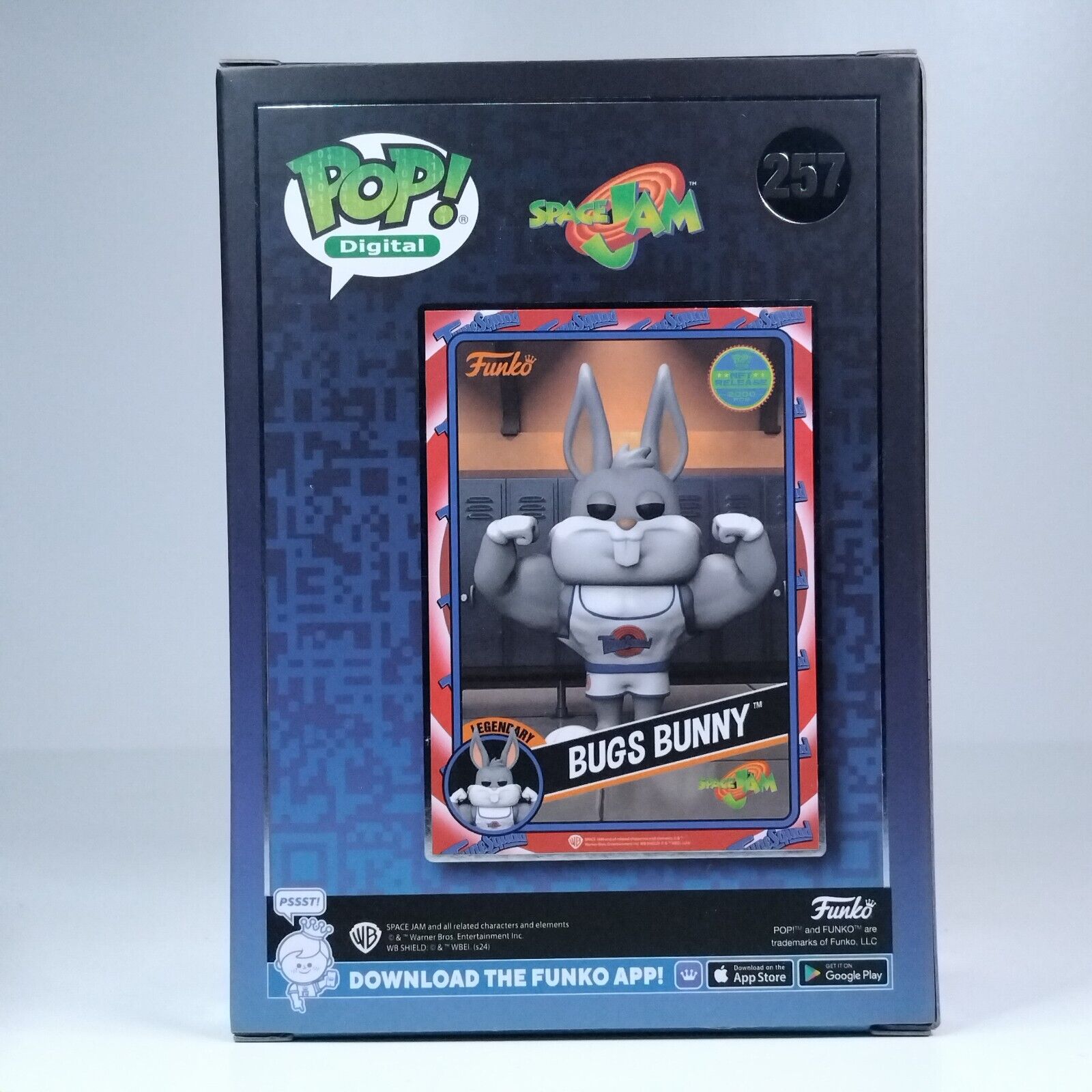 Funko Pop! Digital Animation Space Jam Bugs Bunny 2,000 Pcs #257