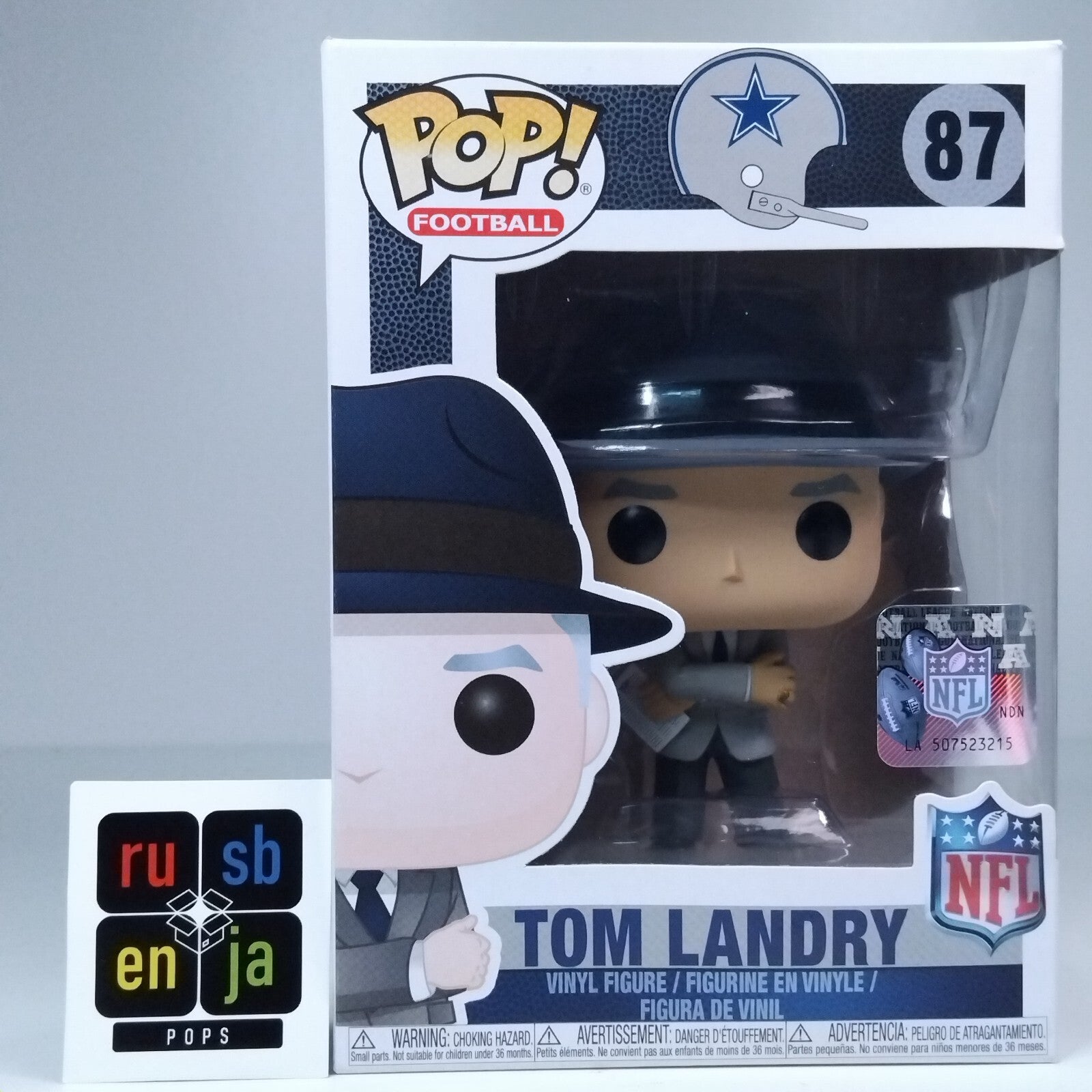 Funko Pop! Sports Football NFL Tom Landry #87