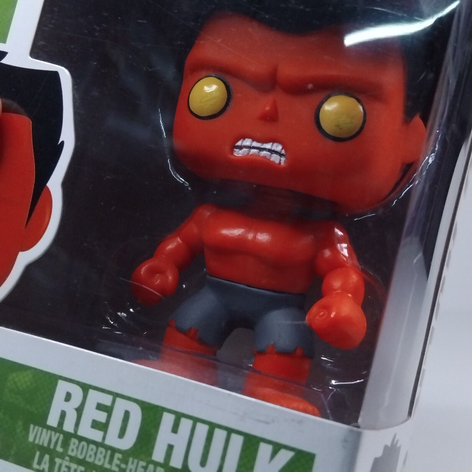 Funko Pop! Marvel Red Hulk #31 BOX DAMAGE