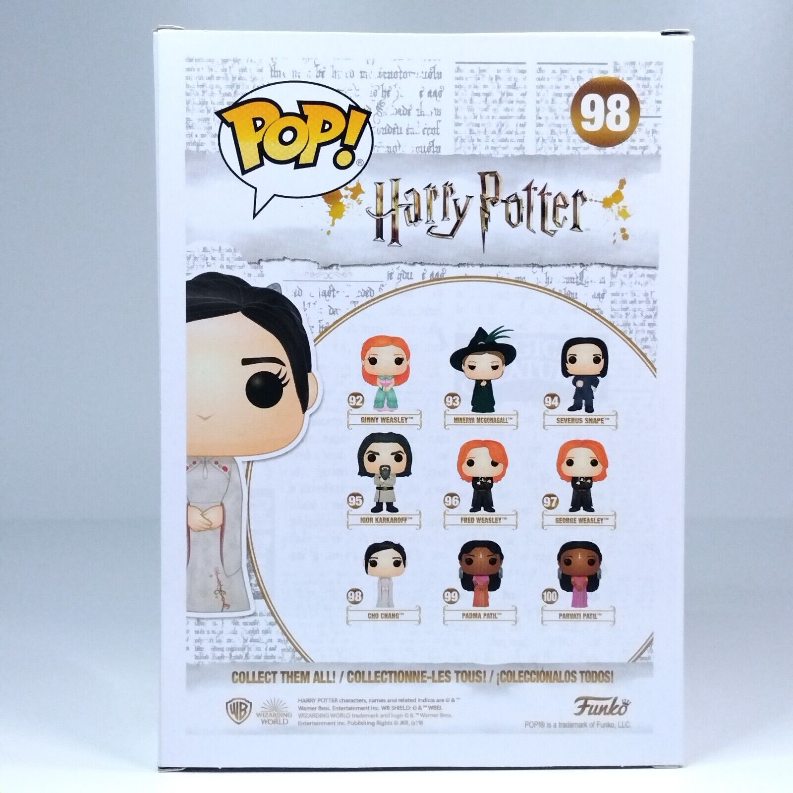 Funko Pop! Harry Potter Cho Chang Signed Katie Leung 7BAP COA #98