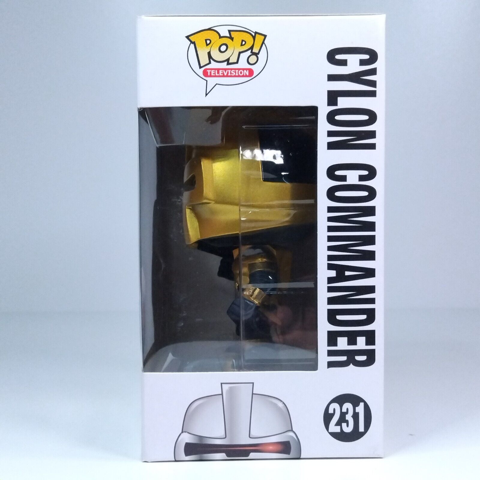 Funko Pop! TV Battlestar Galactica Cylon Commander NYCC 1,000 Pcs #231