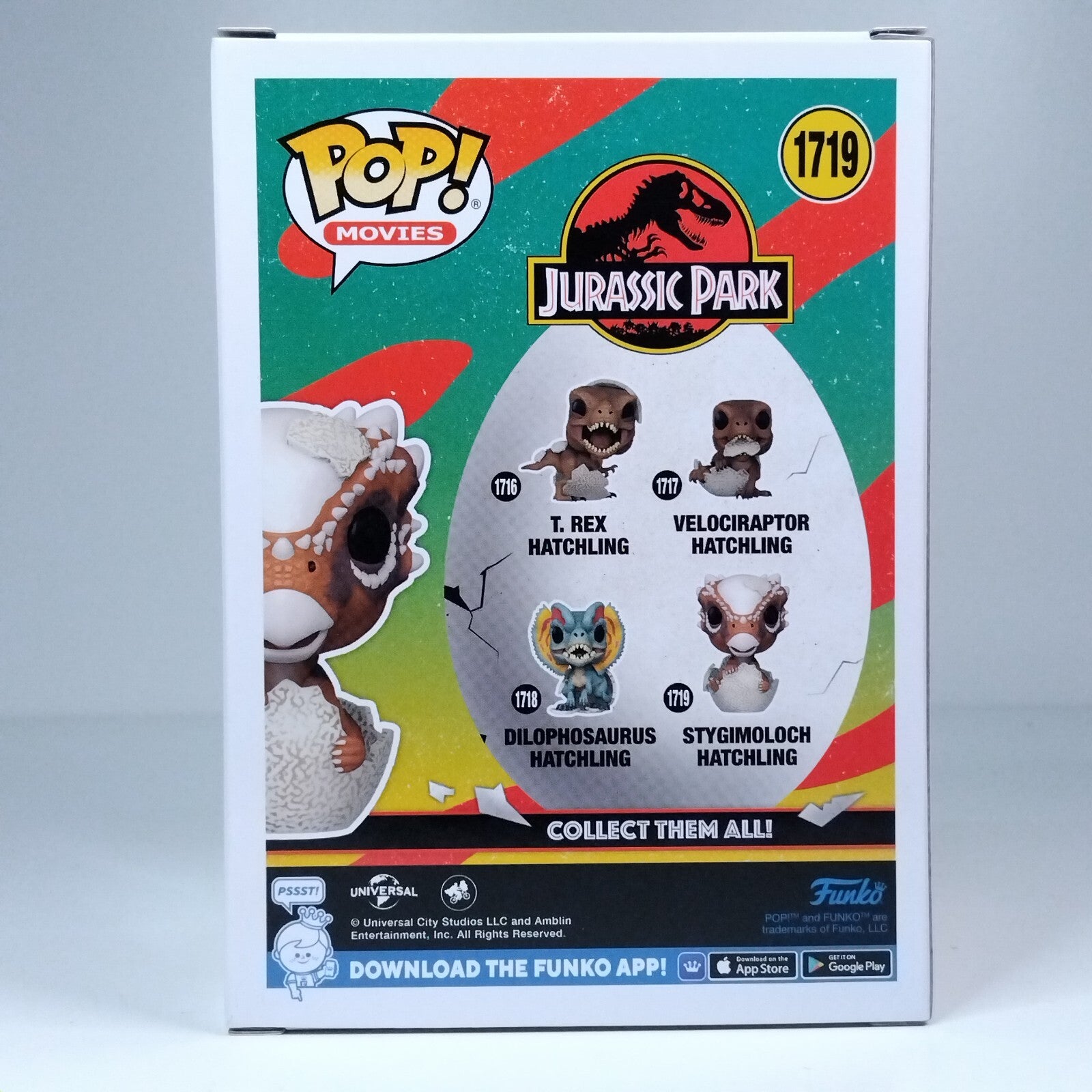 Funko Pop! Movies Jurassic Park Stygimoloch Hatchling #1719