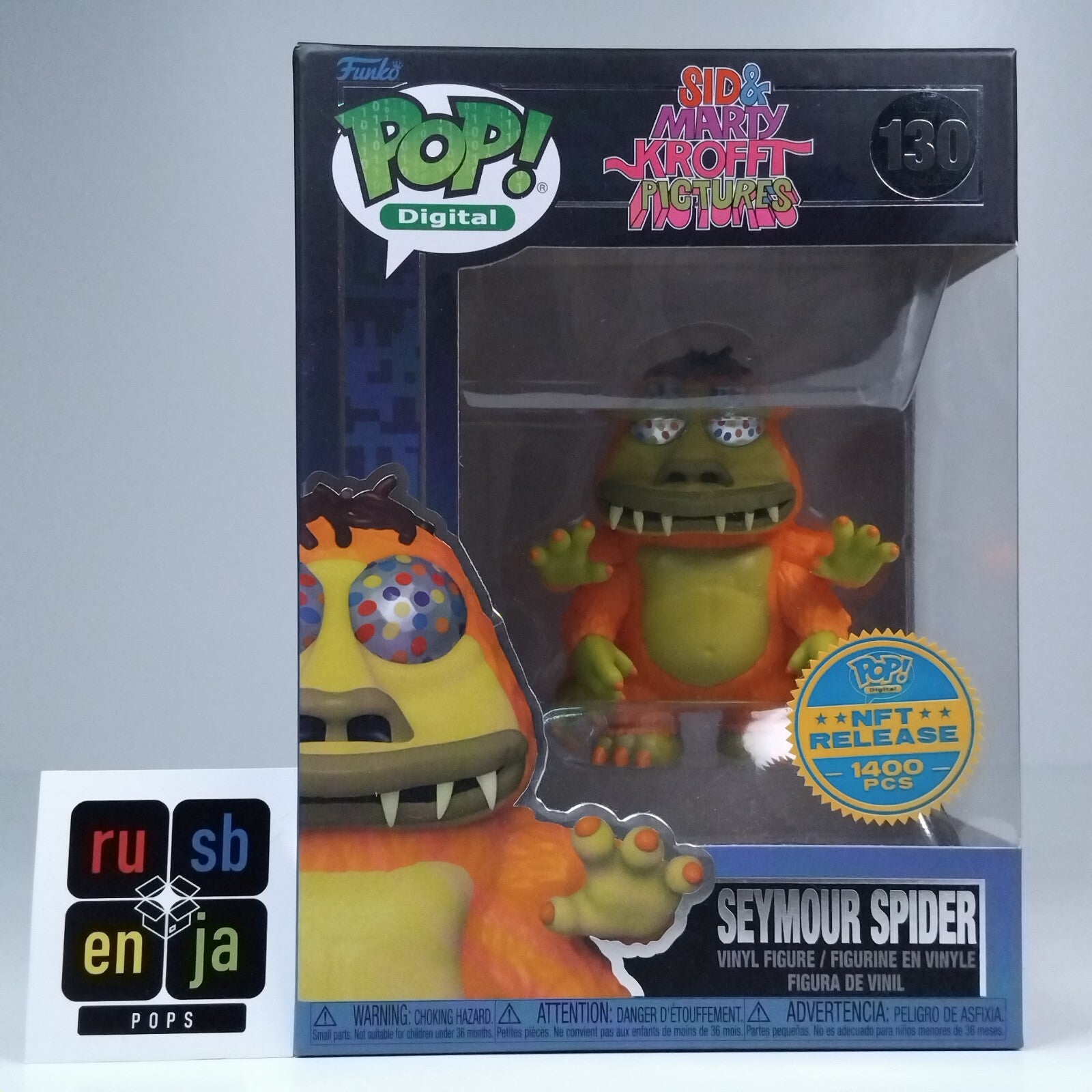Funko Pop! Digital Sid & Marty Seymour Spider 1,400 Pcs #130